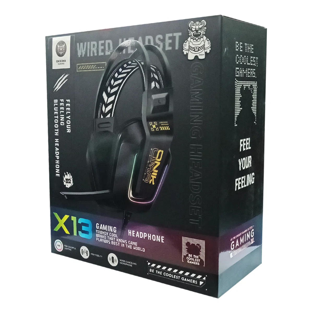هدست گیمینگ اونیکوما مدل X13 RGB — تصویر 3