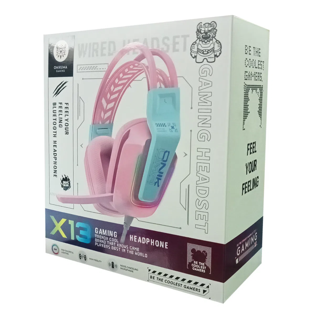 هدست گیمینگ اونیکوما مدل X13 RGB — تصویر 4