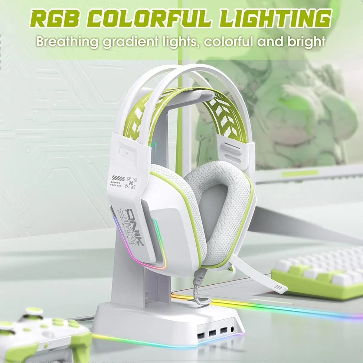هدست گیمینگ اونیکوما مدل X13 RGB — تصویر 12
