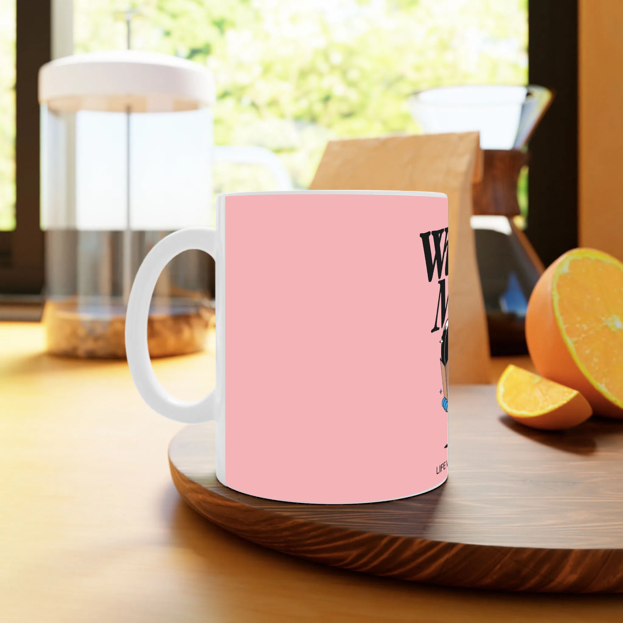 ماگ لیمینات طرح زمین کد NM14743 — تصویر 4