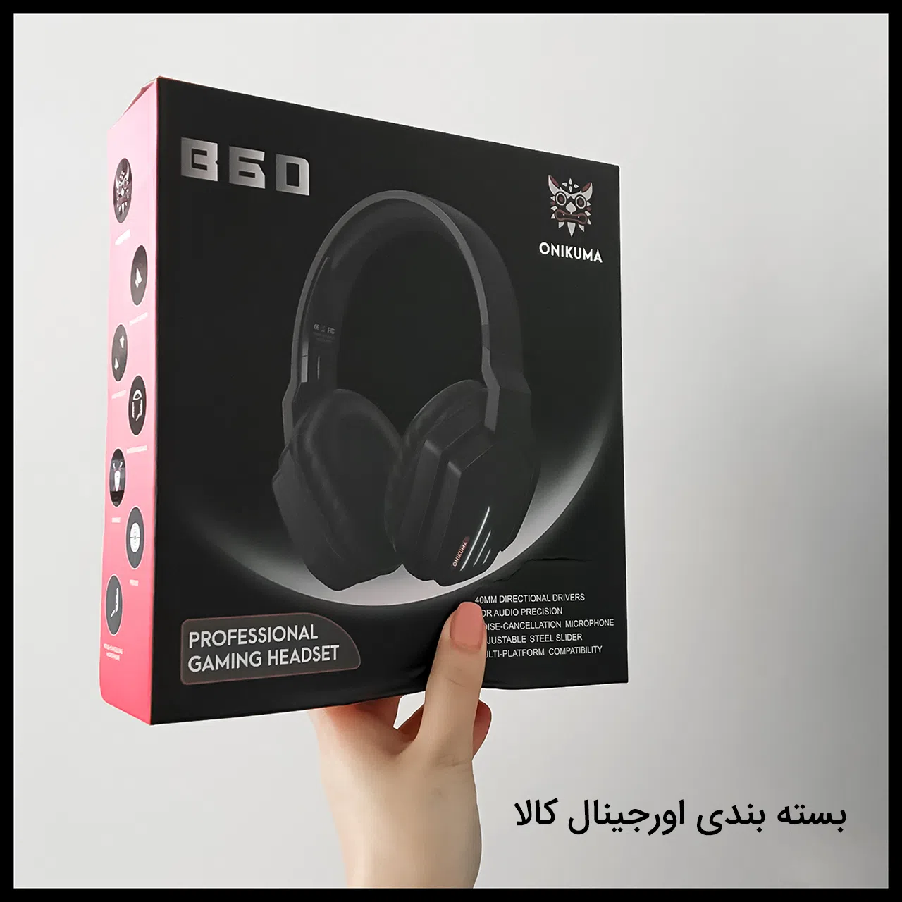هدفون مخصوص بازی بلوتوثی اونیکوما مدل b60 — تصویر 13