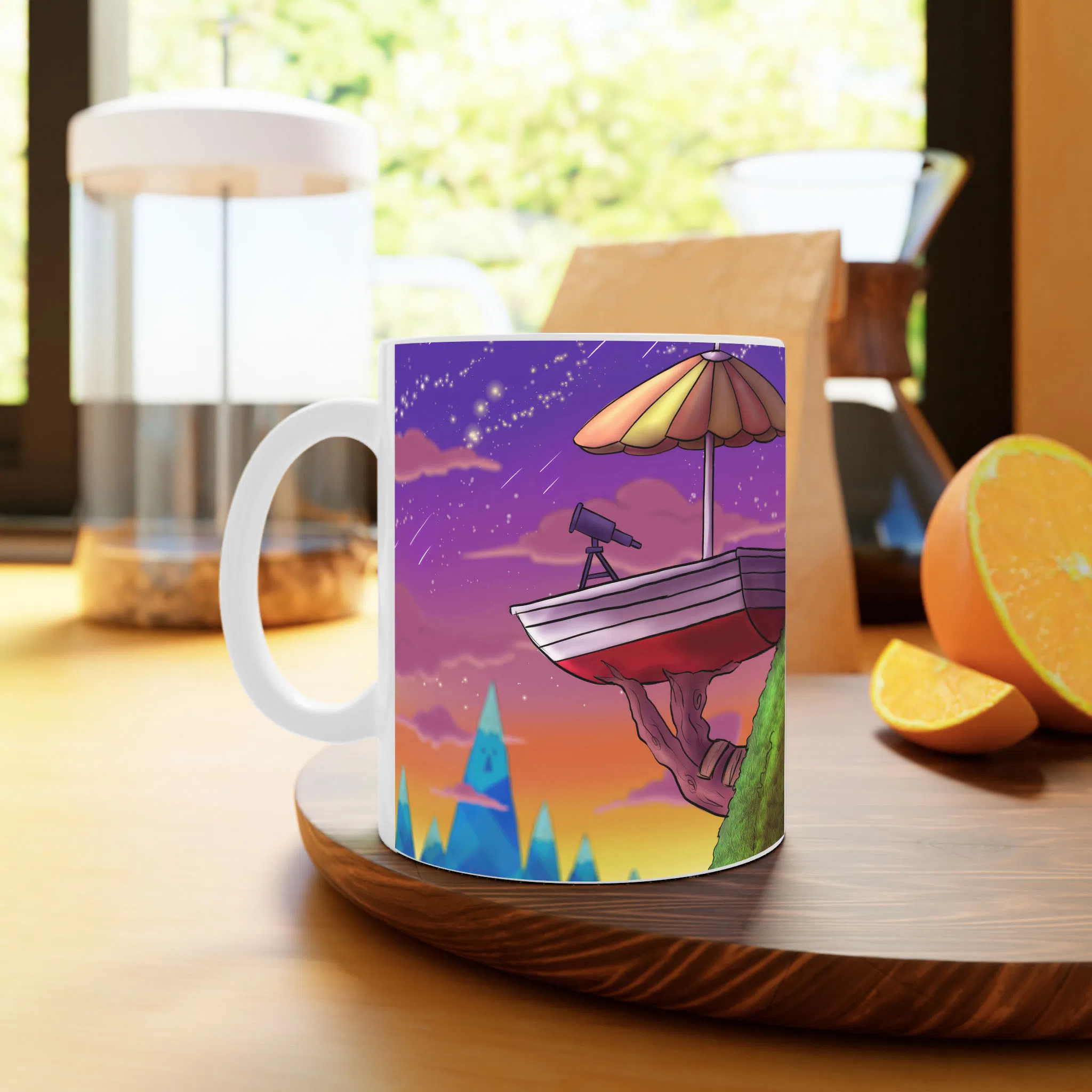 ماگ لیمینات طرح سریال Adventure Time کد NM3653 — تصویر 3