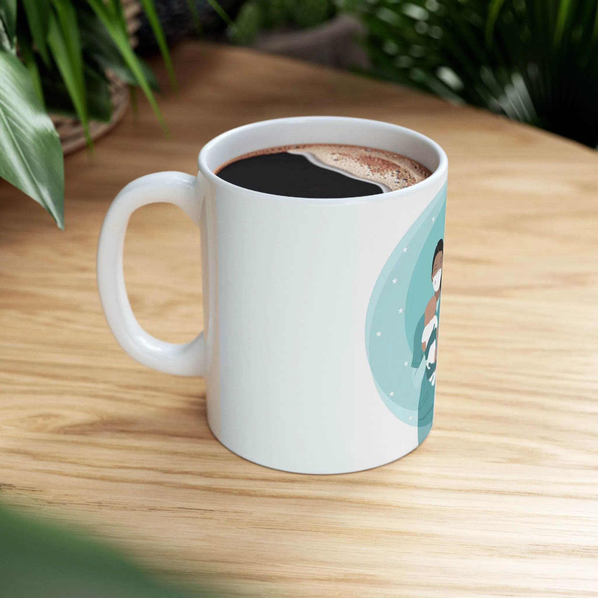 ماگ طرح روز ماما مدل NM3312 — تصویر 6