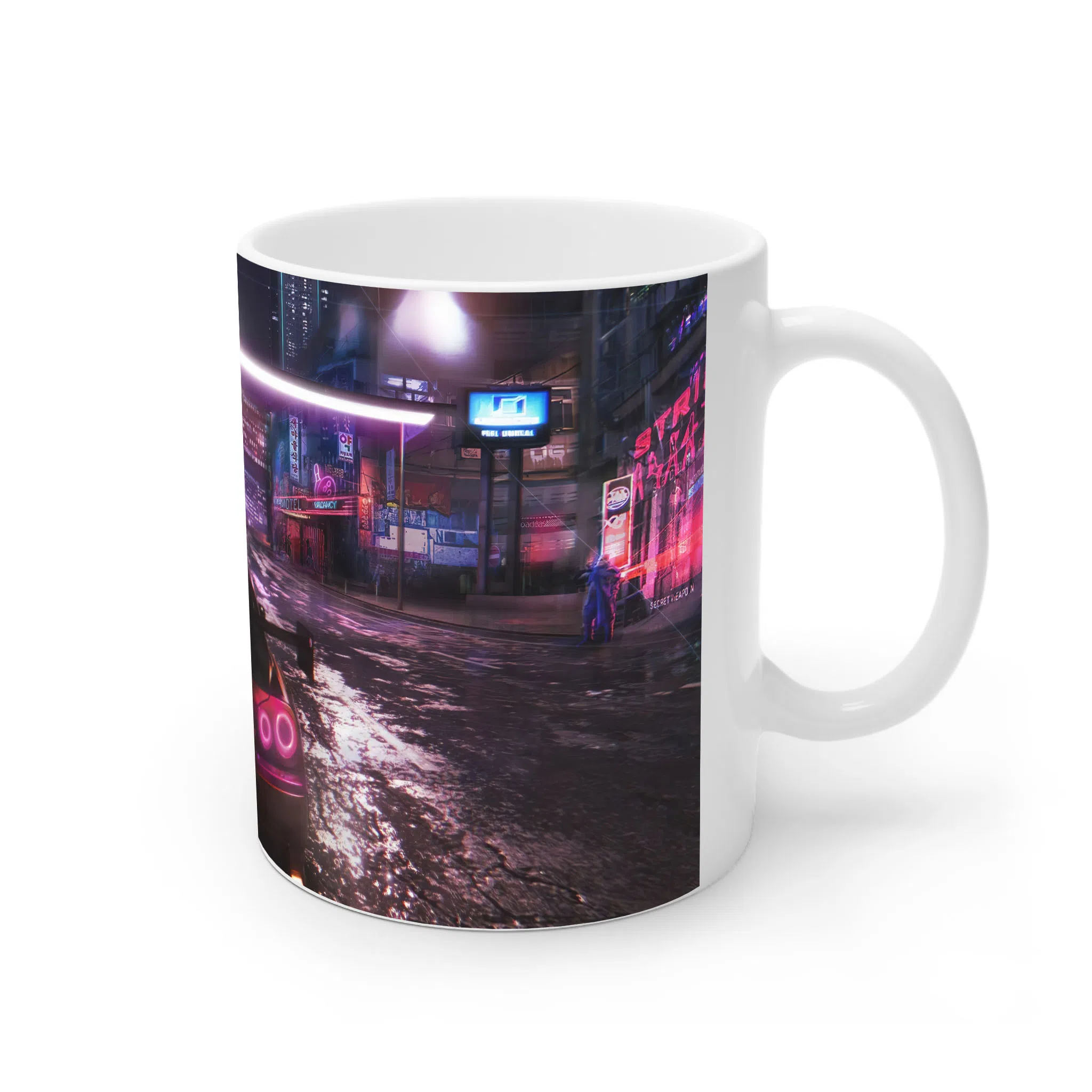 ماگ لیمینات طرح بازی سایبرپانک Cyberpunk 2077 Game کد NM6739 — تصویر 4