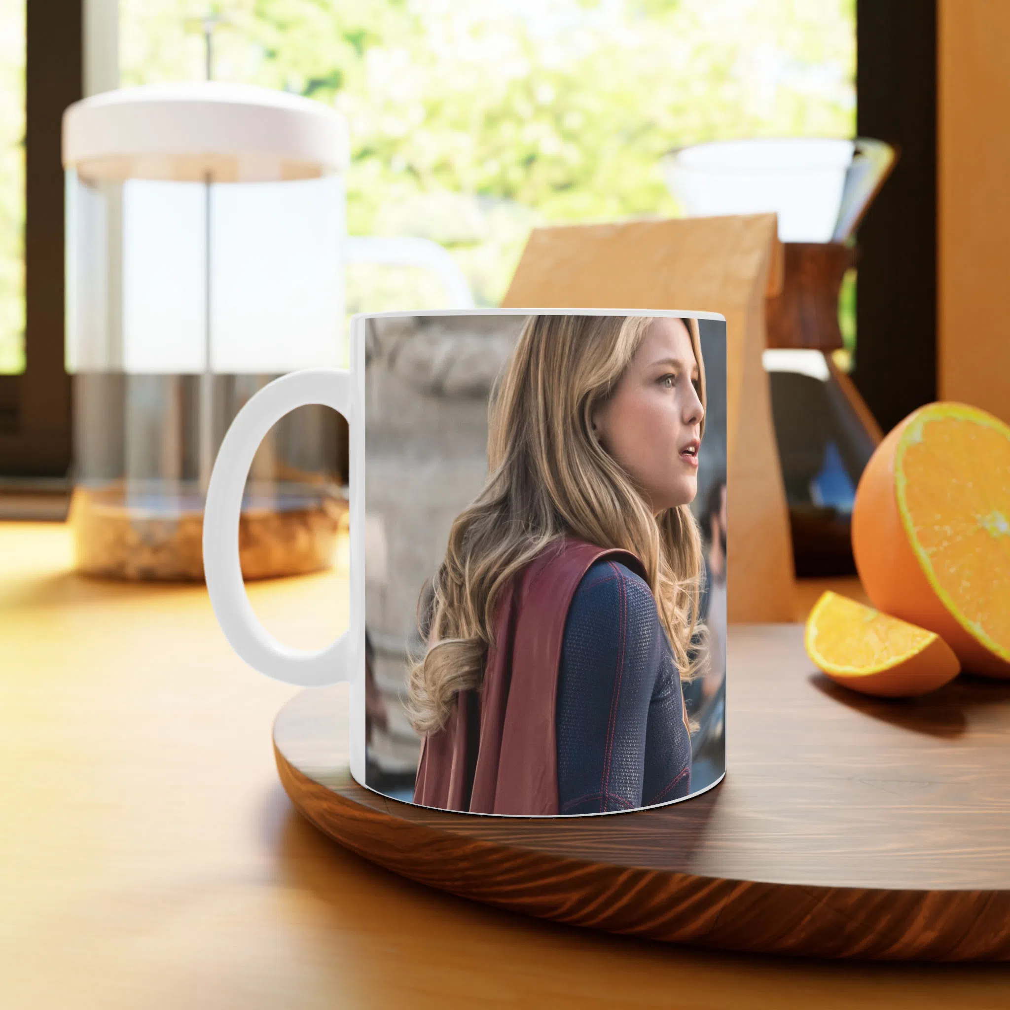 ماگ لیمینات طرح سریال سوپرگرل Supergirl کد NM5167 — تصویر 2