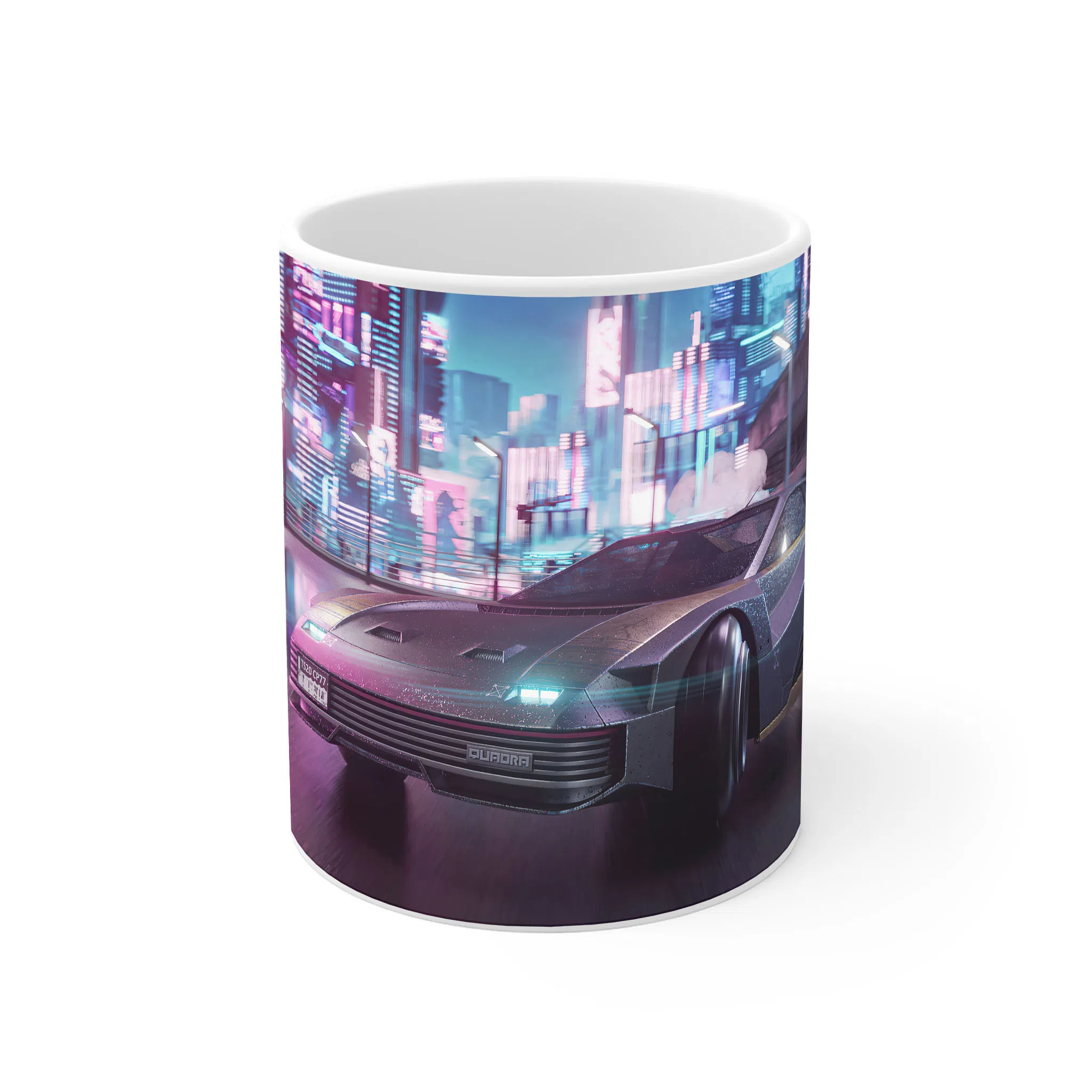 ماگ لیمینات طرح بازی سایبرپانک Cyberpunk 2077 Game کد NM6764 — تصویر 2