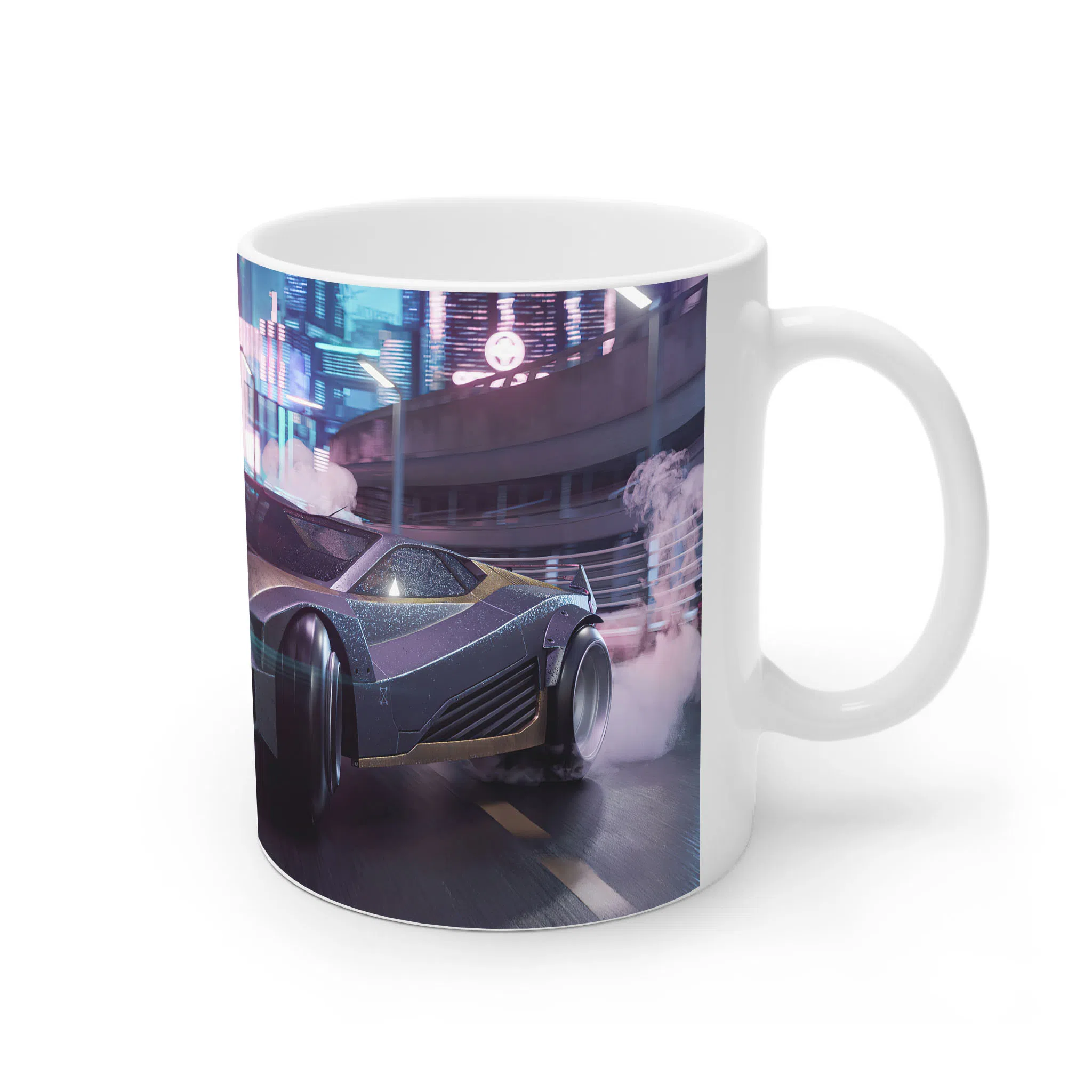 ماگ لیمینات طرح بازی سایبرپانک Cyberpunk 2077 Game کد NM6764 — تصویر 4