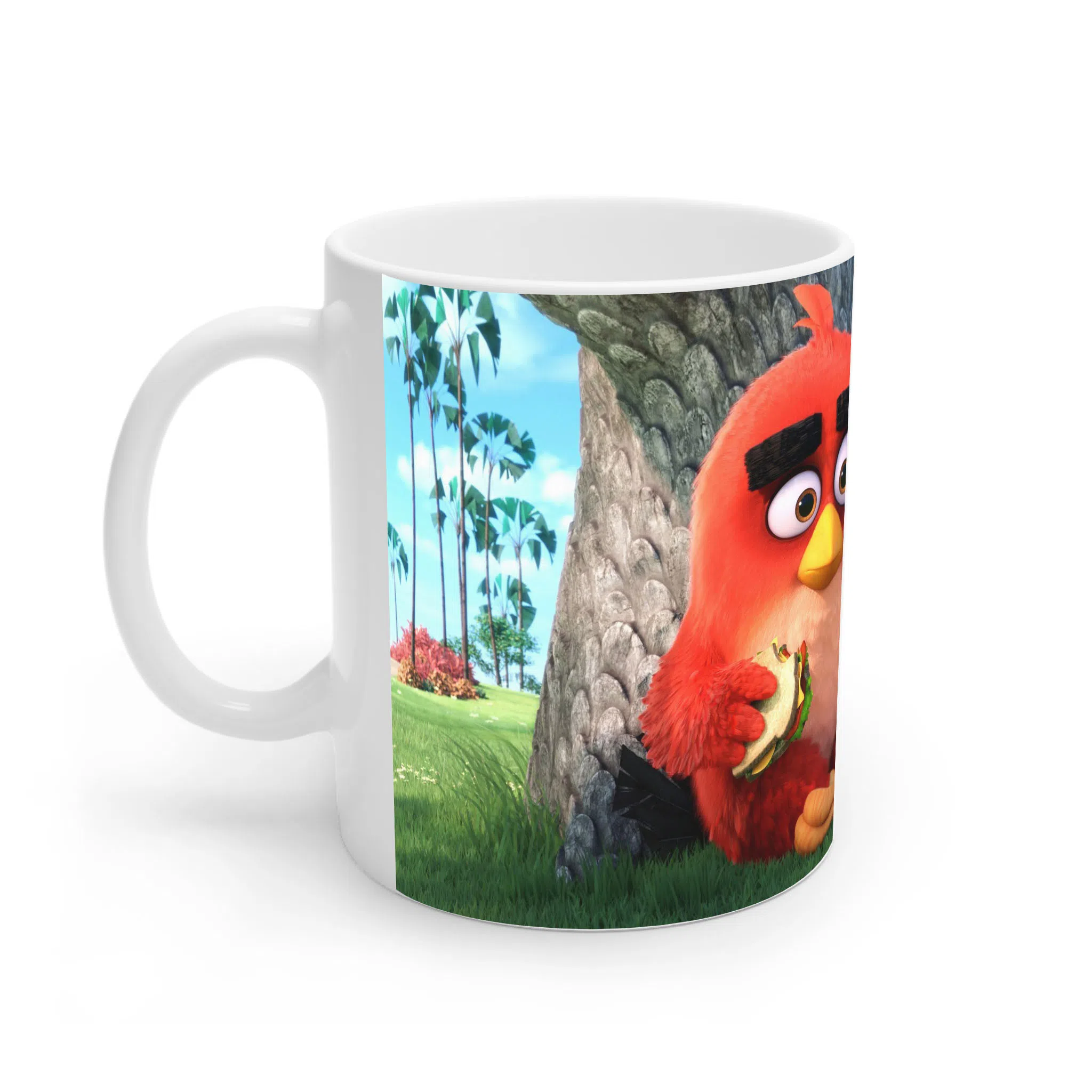 ماگ لیمینات طرح فیلم انگری بردز Angry Birds کد NM10481 — تصویر 2
