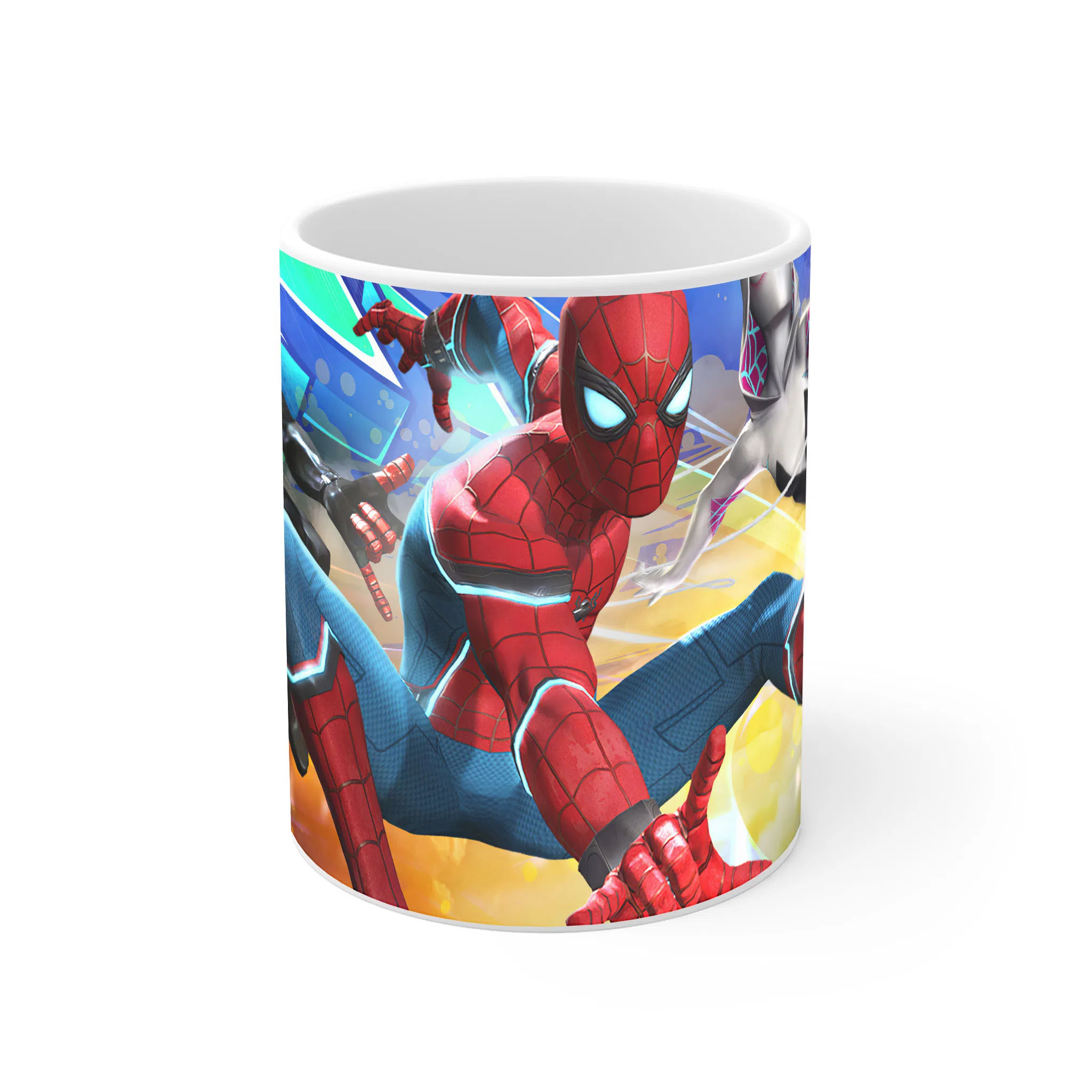 ماگ لیمینات طرح بازی اسپایدرمن مرد عنکبوتی Spider Man Game کد NM9690