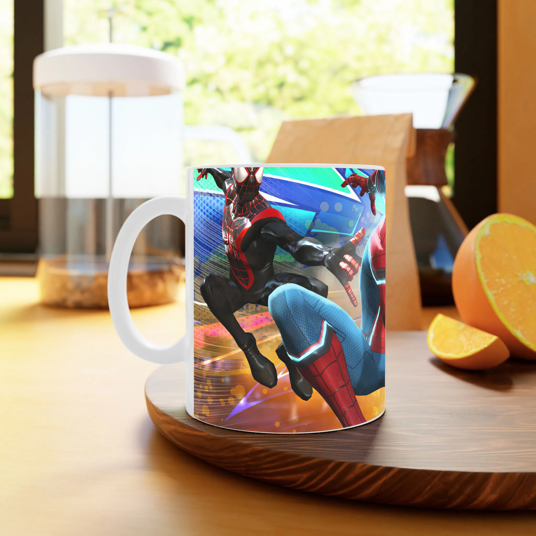ماگ لیمینات طرح بازی اسپایدرمن مرد عنکبوتی Spider Man Game کد NM9690 — تصویر 3