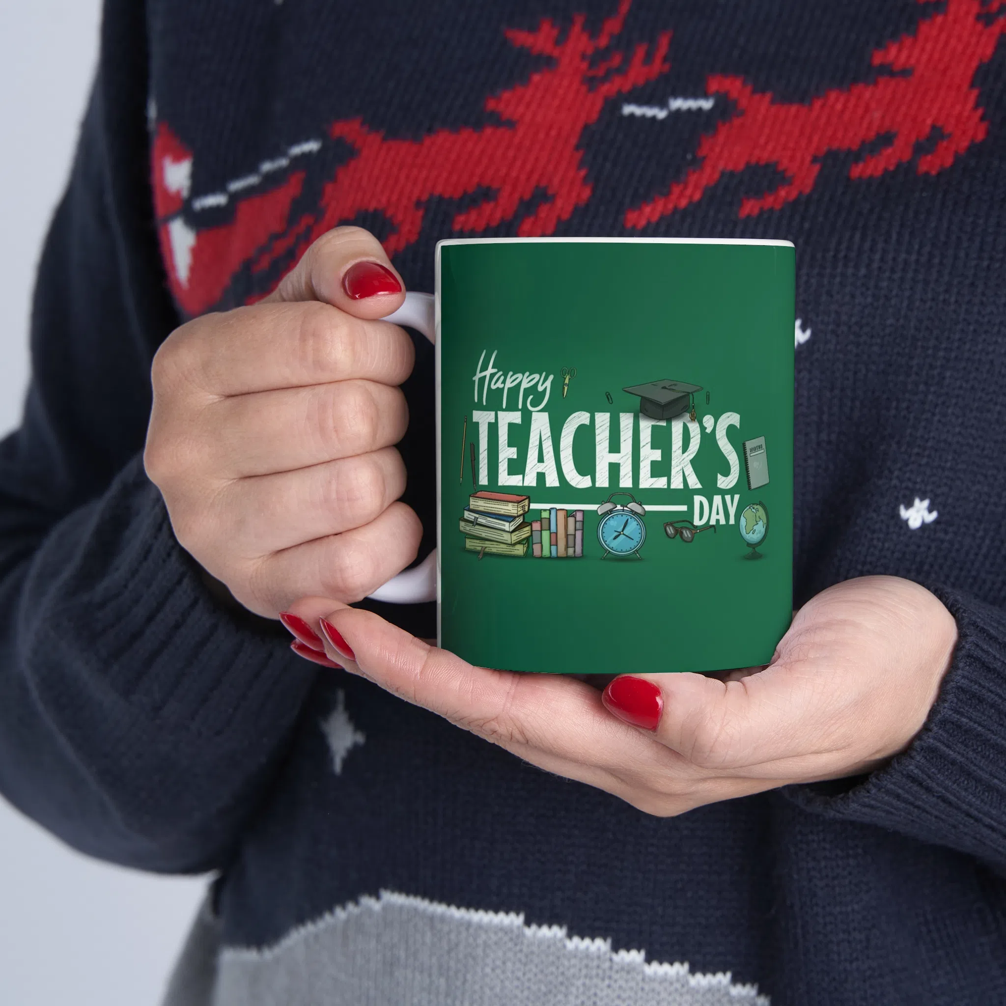 ماگ طرح روز معلم Teacher مدل NM3238 — تصویر 9