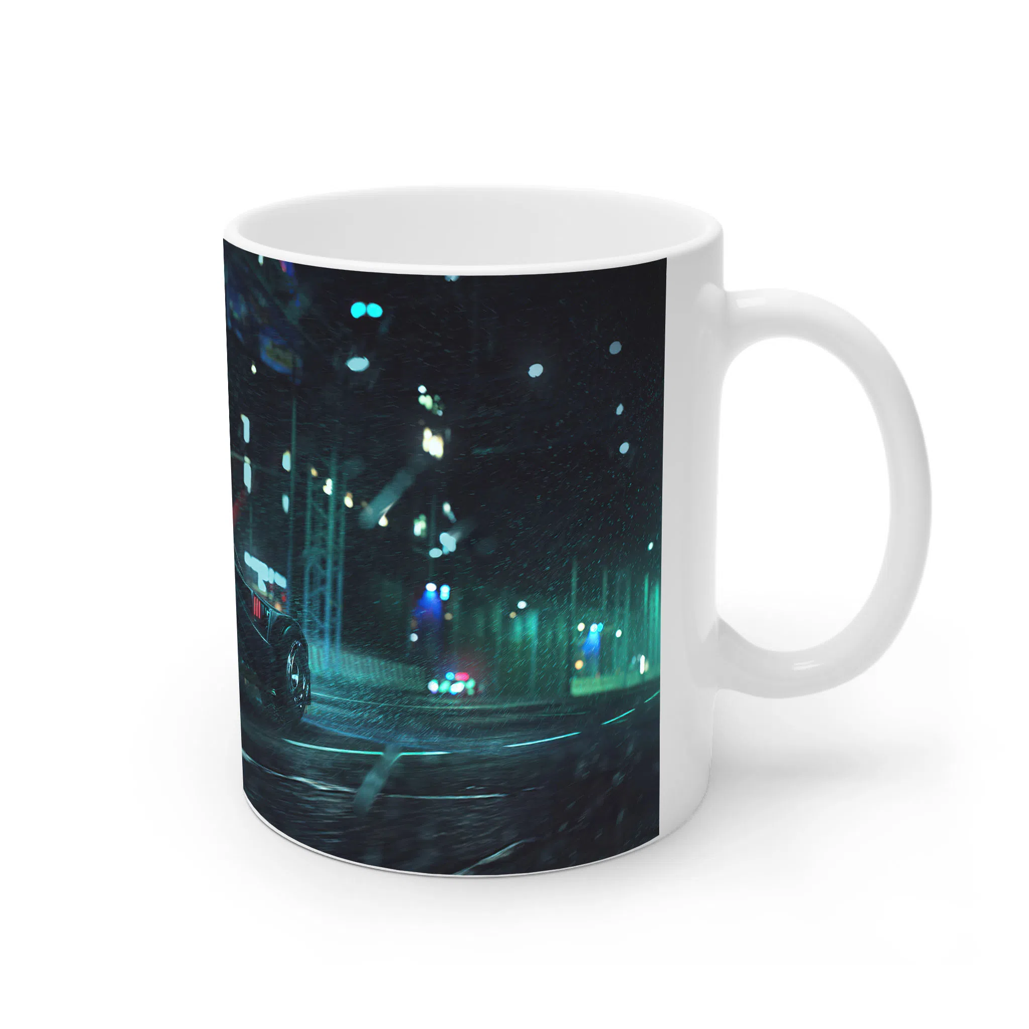 ماگ لیمینات طرح بازی سایبرپانک Cyberpunk 2077 Game کد NM6562 — تصویر 4