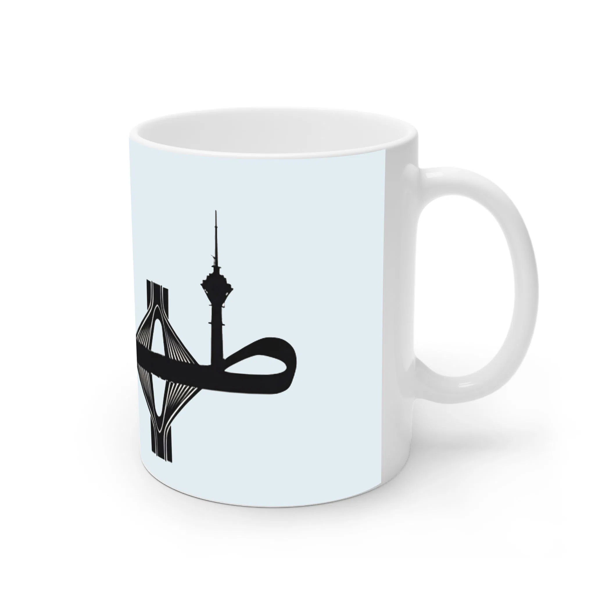 ماگ لیمینات طرح طهران کد NM13919 — تصویر 2