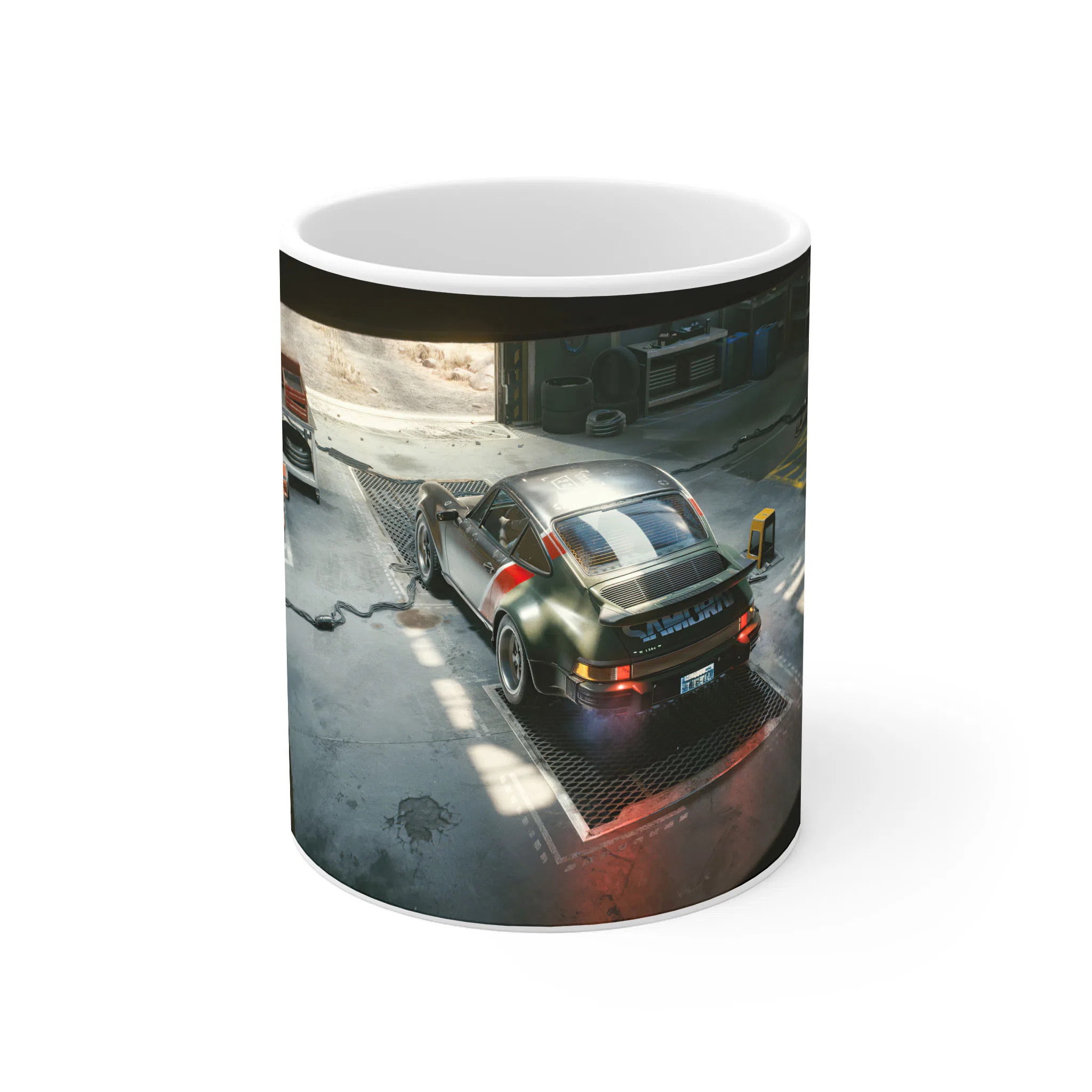 ماگ لیمینات طرح بازی سایبرپانک Cyberpunk 2077 Game کد NM6752 — تصویر 2