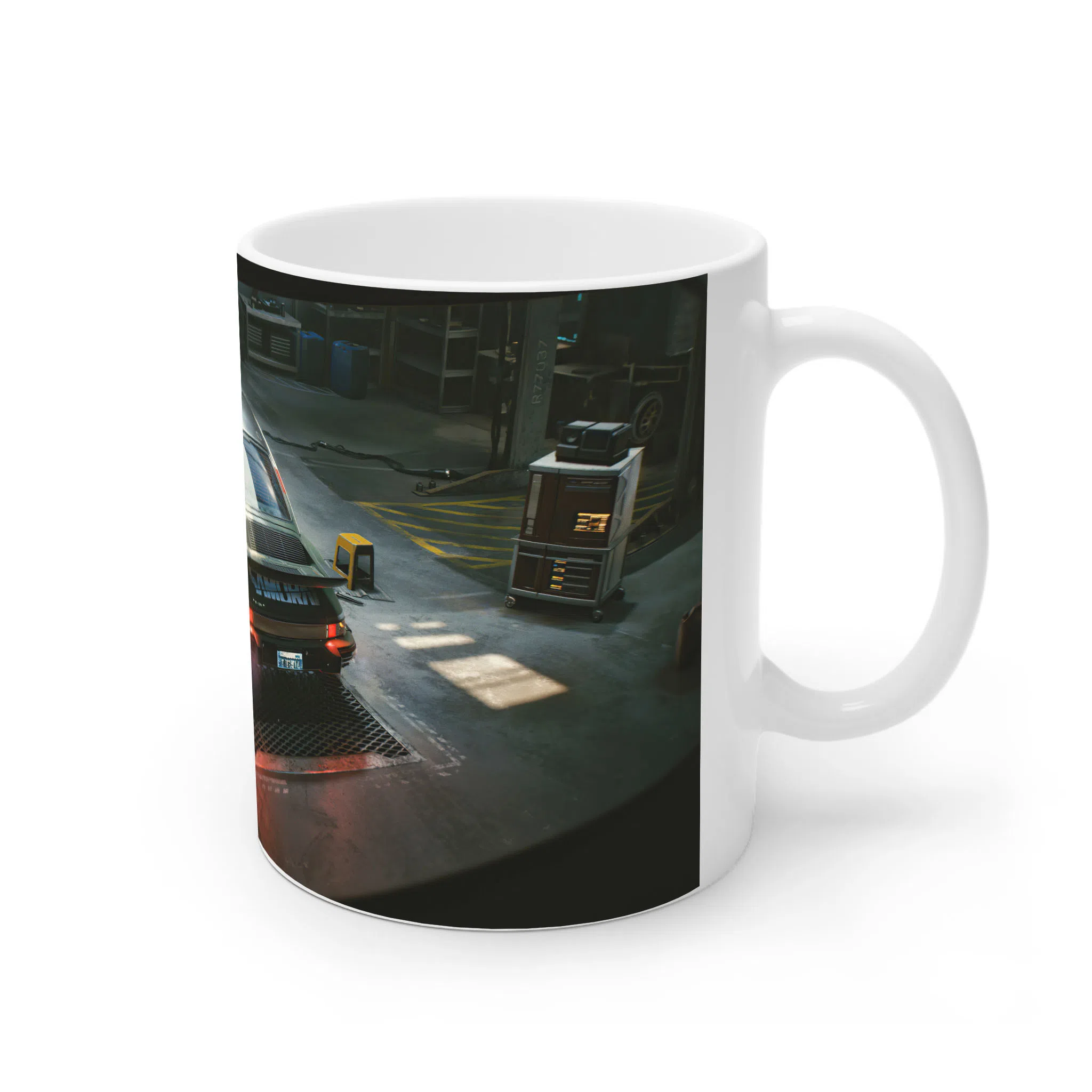 ماگ لیمینات طرح بازی سایبرپانک Cyberpunk 2077 Game کد NM6752 — تصویر 4