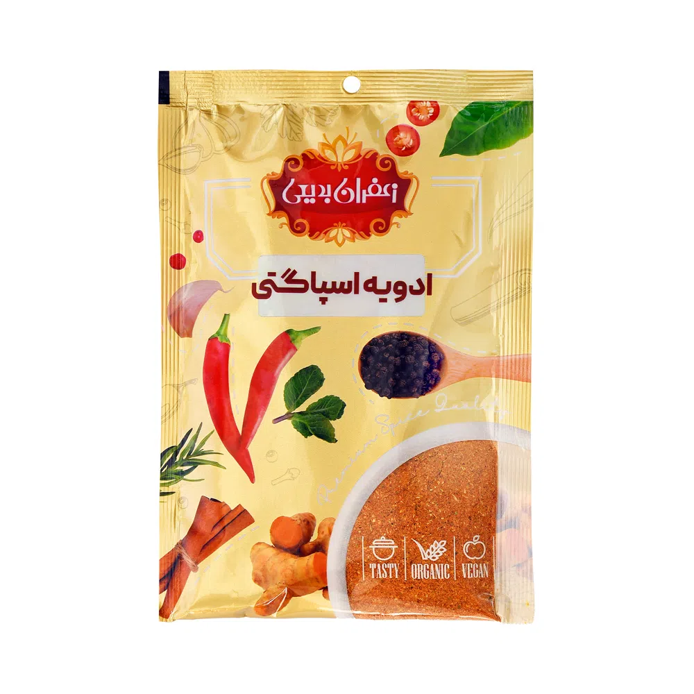 ادویه پیتزا و اسپاگتی بدیعی ساشه