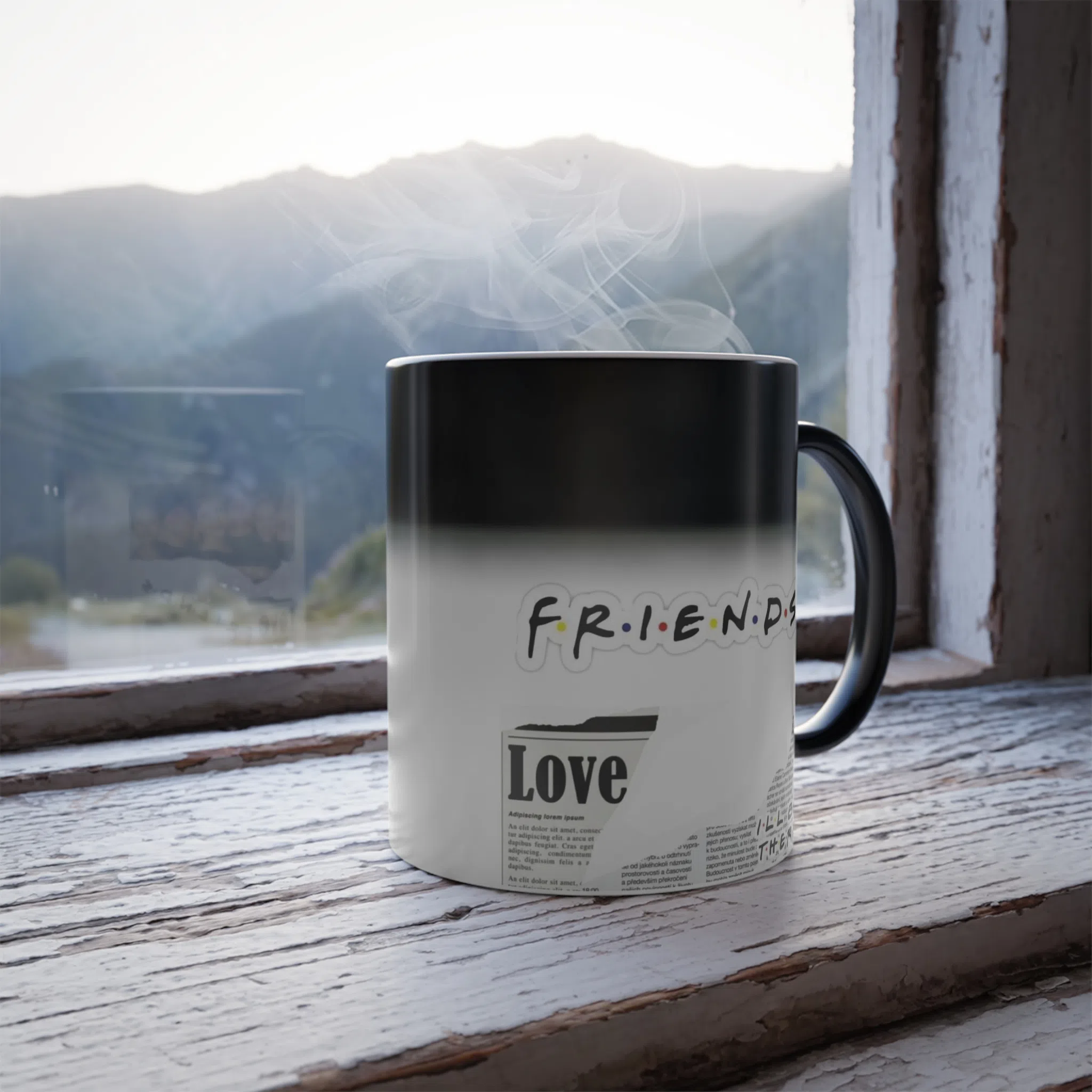 ماگ حرارتی طرح سریال فرندز دوستان Friends Tv Series مدل NM5120 — تصویر 3
