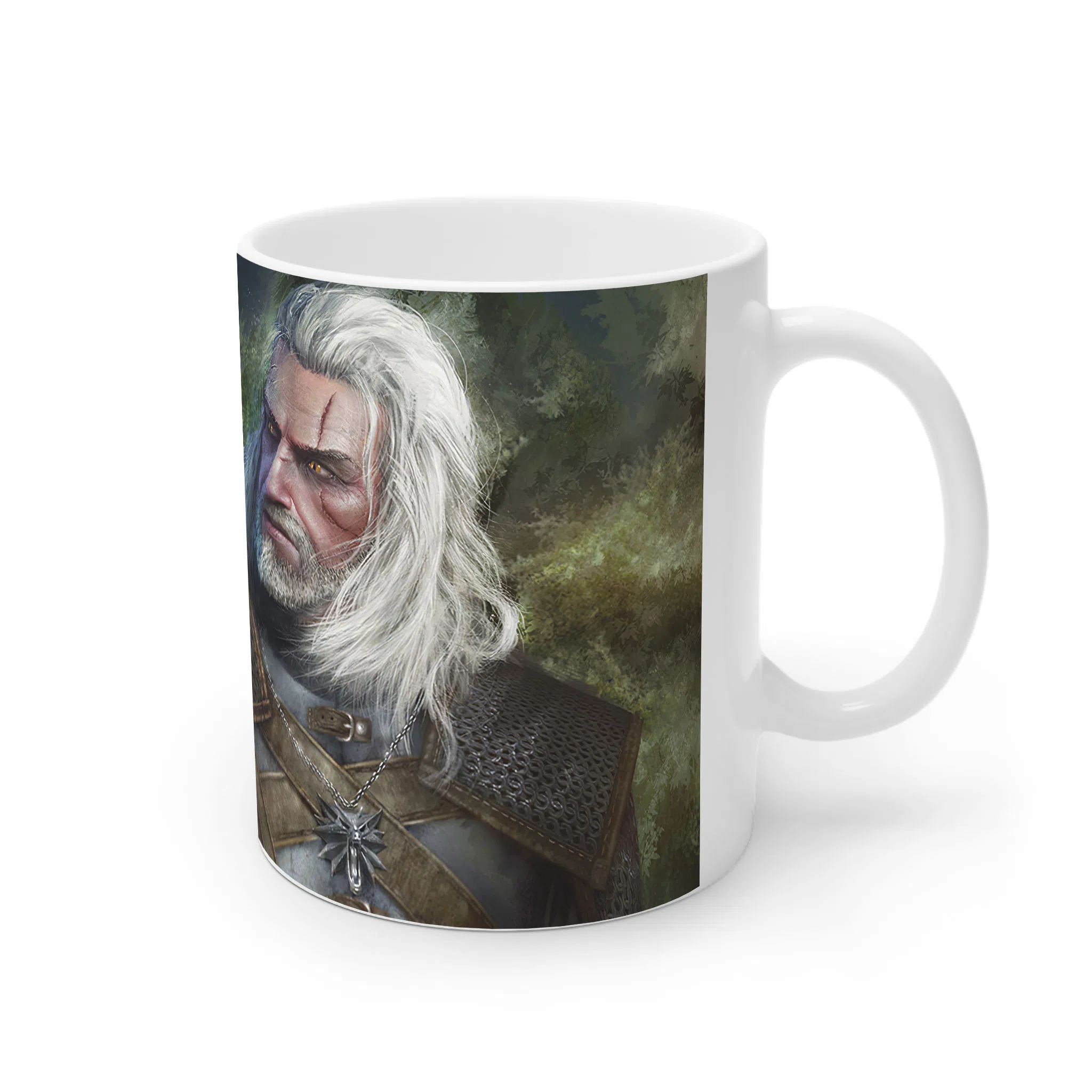ماگ لیمینات طرح بازی ویچر The Witcher Game کد NM10097 — تصویر 3