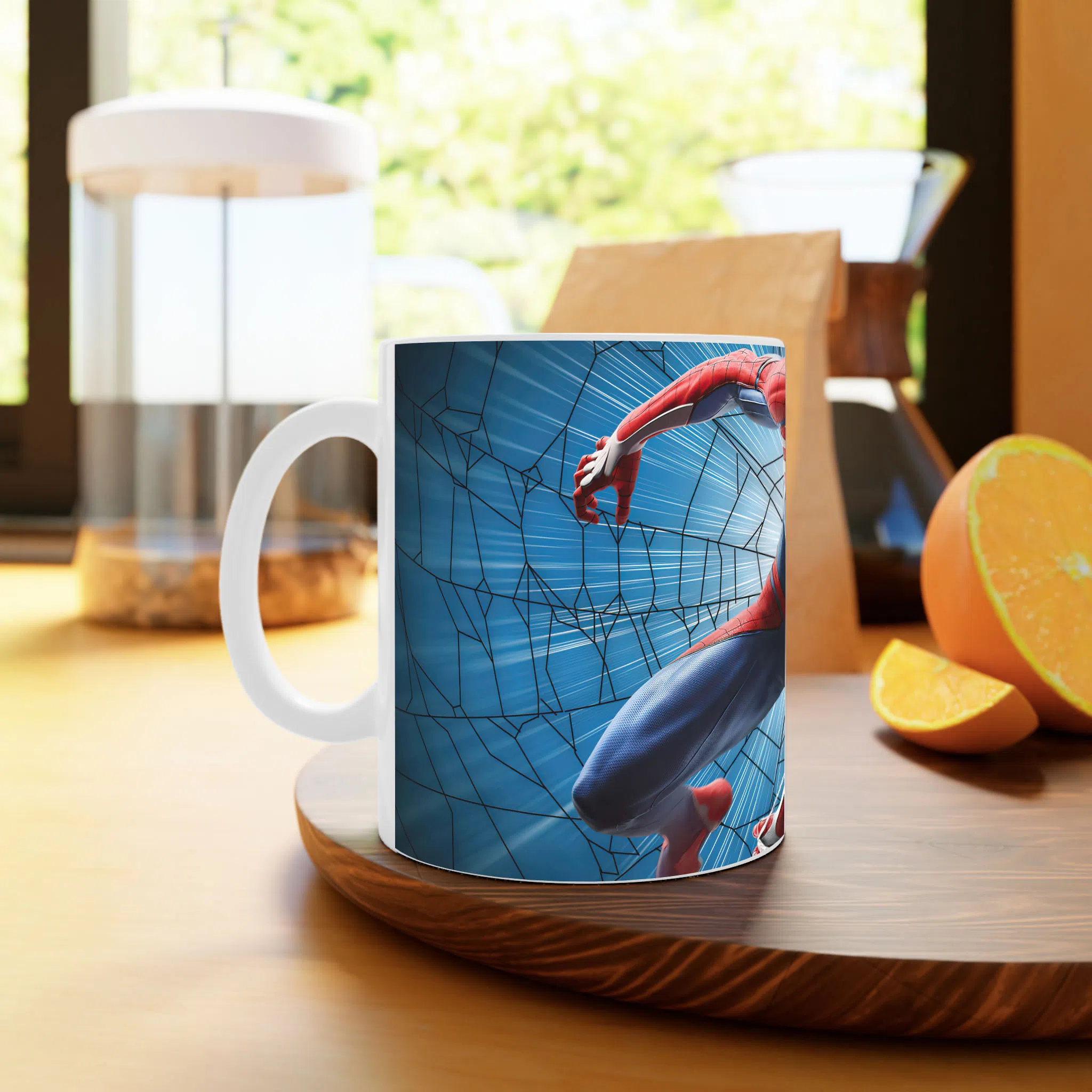 ماگ لیمینات طرح بازی اسپایدرمن مرد عنکبوتی Spider Man Game کد NM9684 — تصویر 2