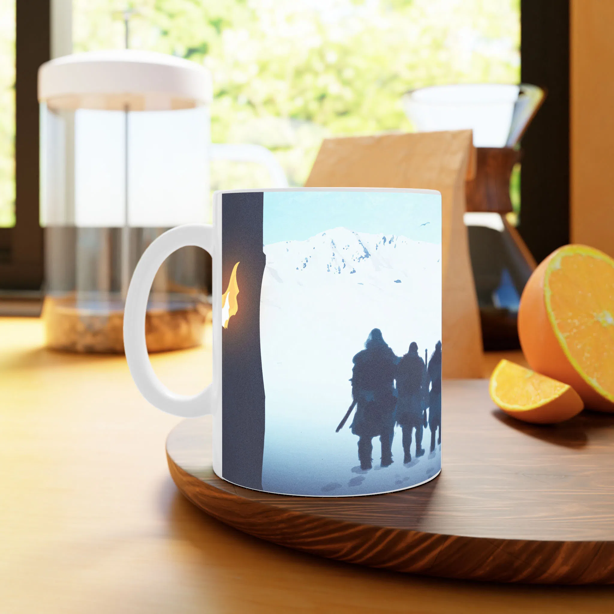 ماگ لیمینات طرح سریال بازی تاج و تخت Game of Thrones کد NM4157 — تصویر 3