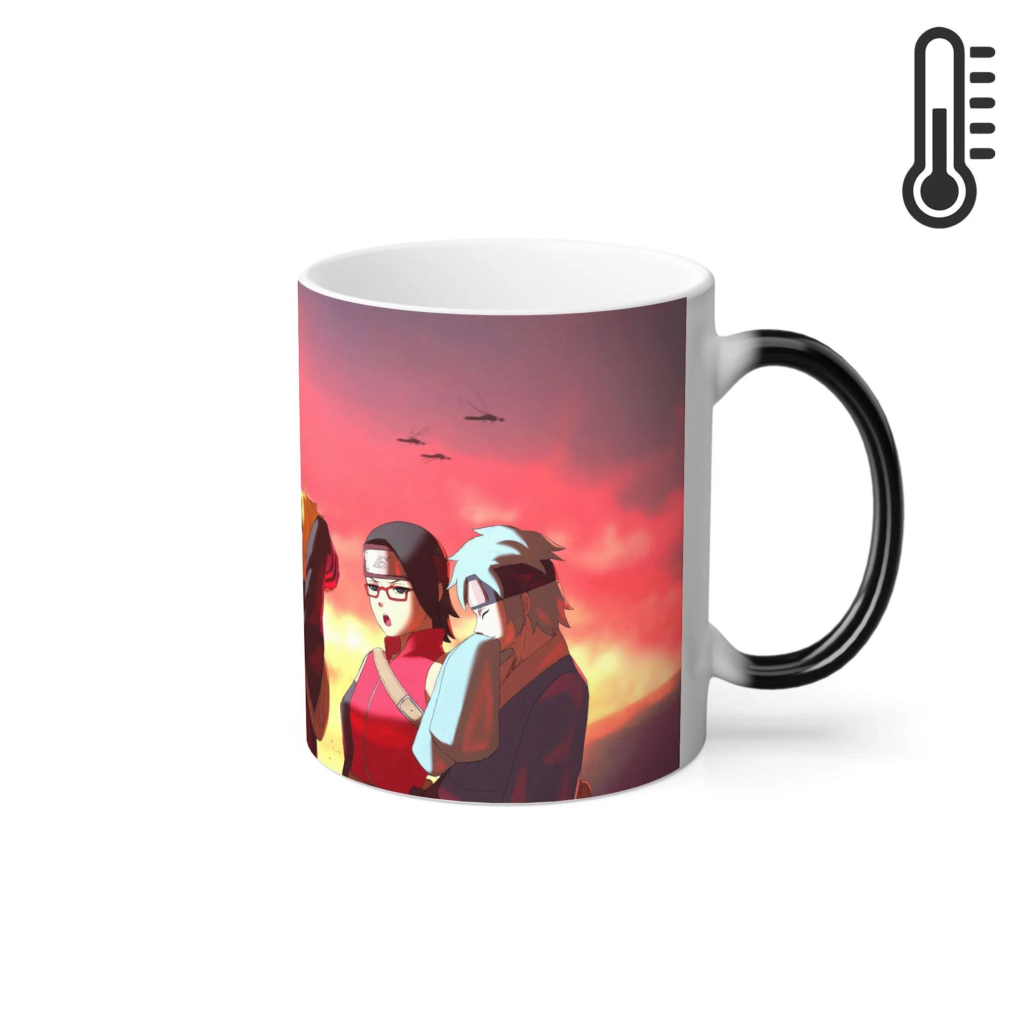 ماگ حرارتی لیمینات طرح انیمه Boruto کد NM0551 — تصویر 2