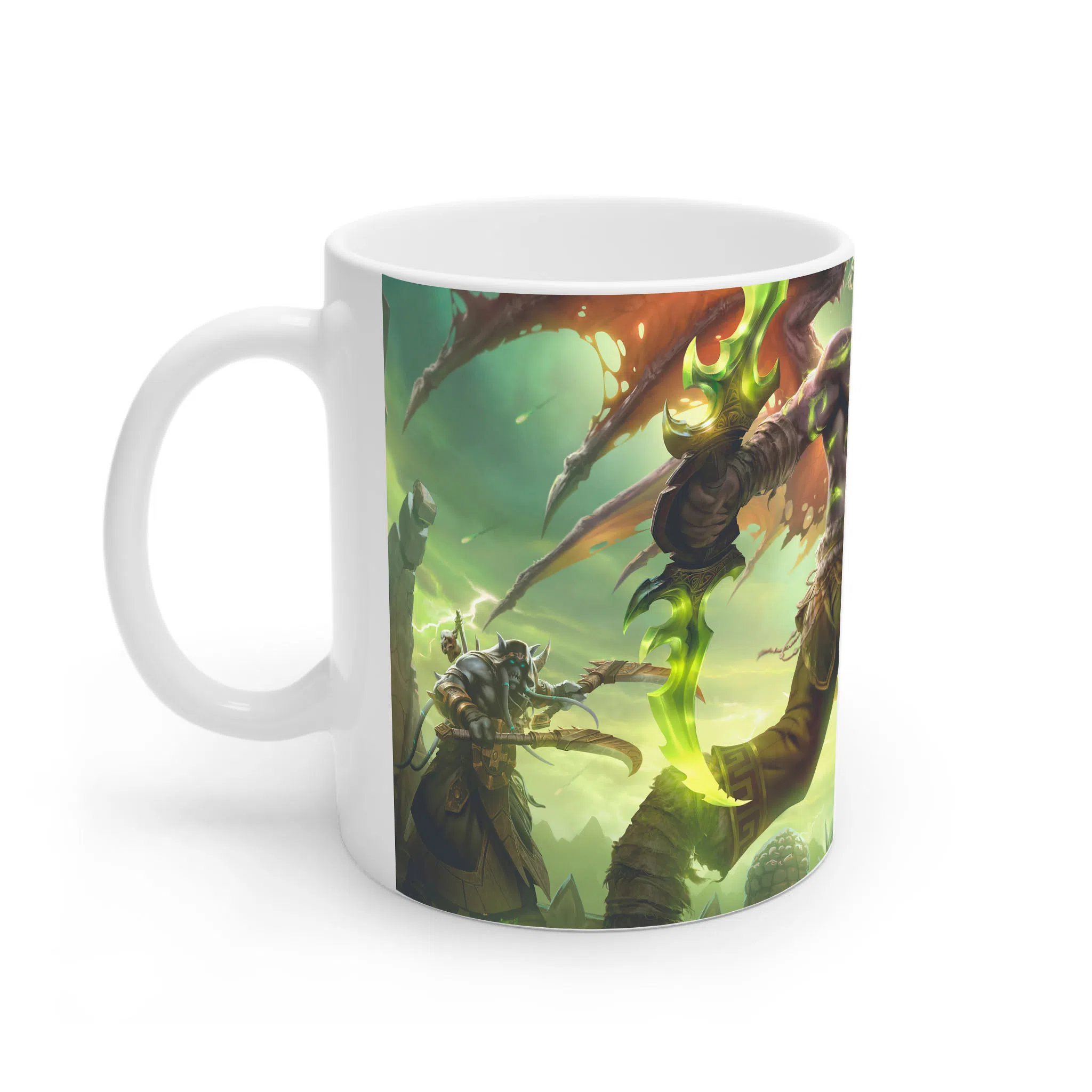 ماگ لیمینات طرح بازی وارکرفت World of Warcraft Game کد NM10428 — تصویر 2