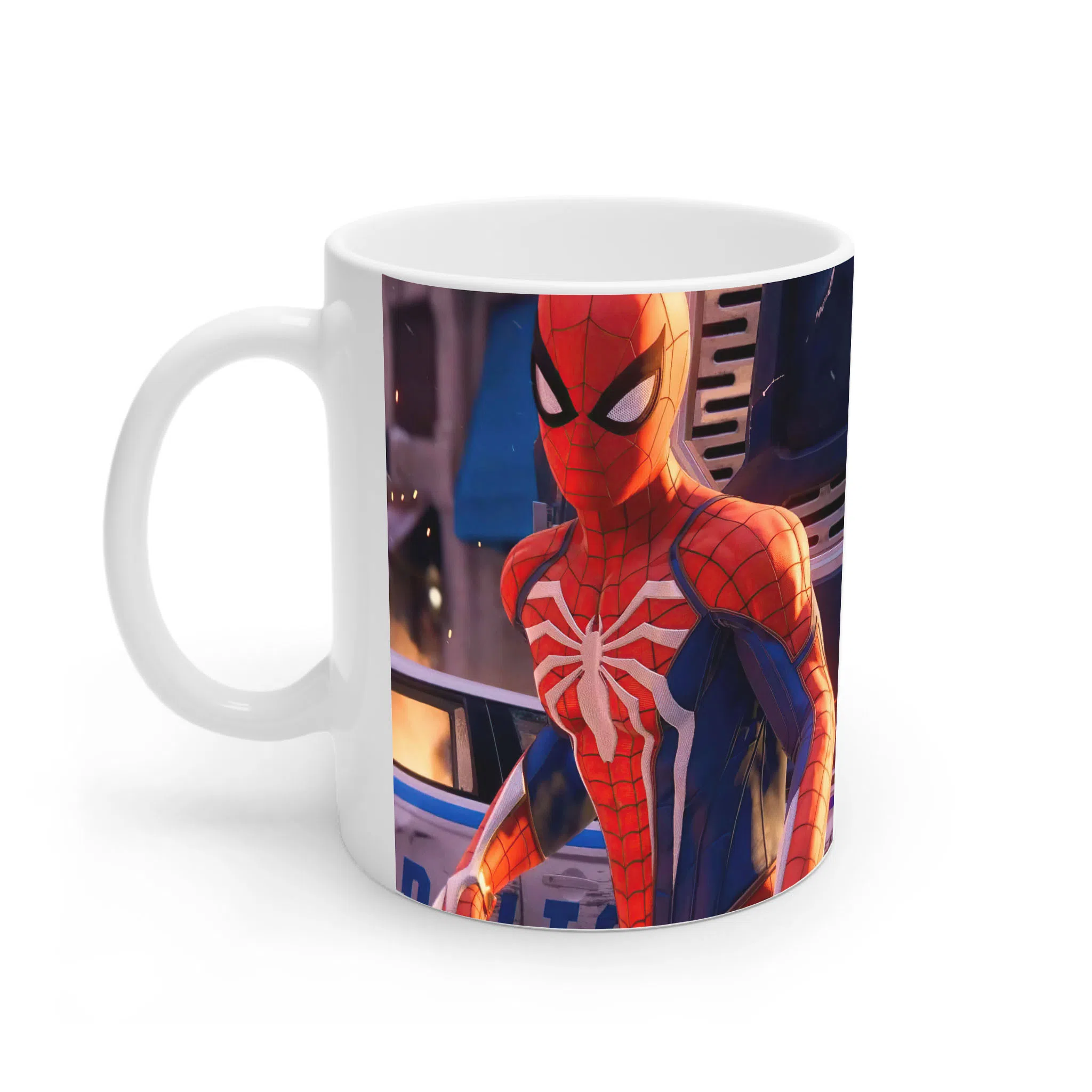 ماگ لیمینات طرح بازی اسپایدرمن مرد عنکبوتی Spider Man Game کد NM9593