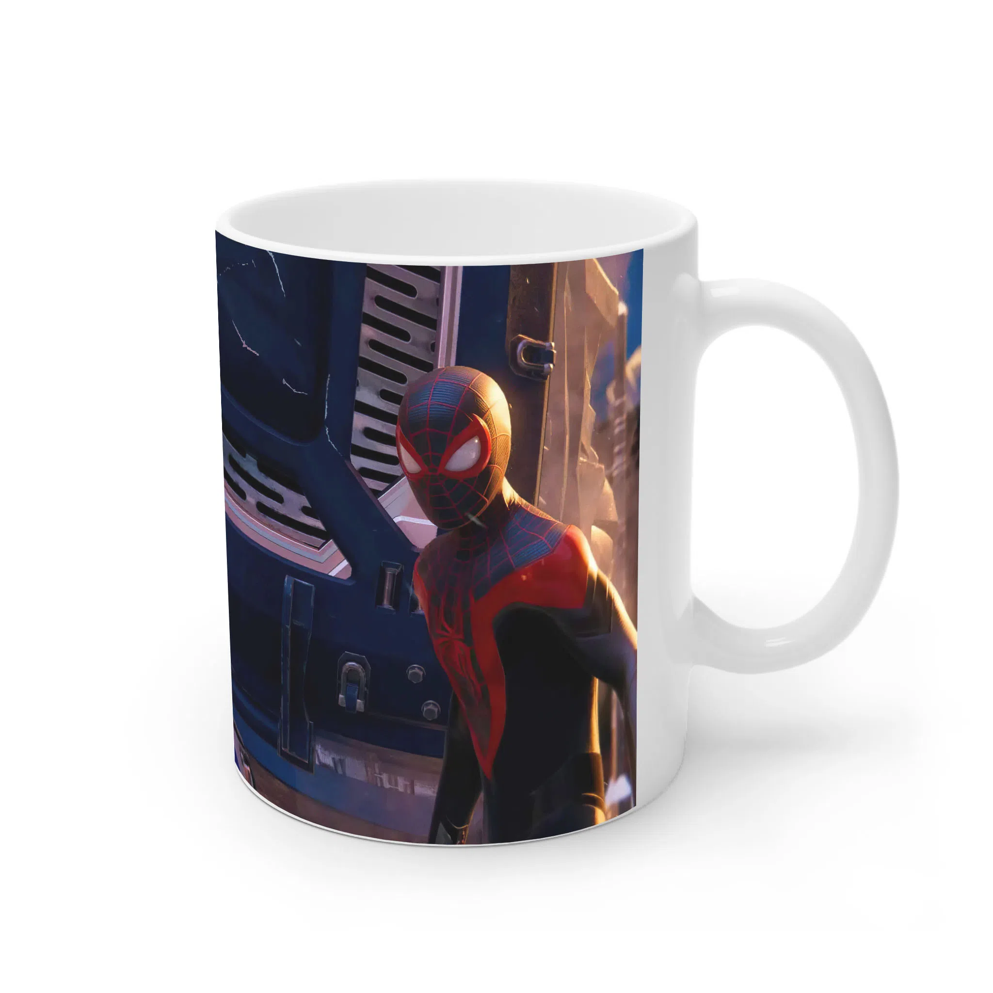 ماگ لیمینات طرح بازی اسپایدرمن مرد عنکبوتی Spider Man Game کد NM9593 — تصویر 3