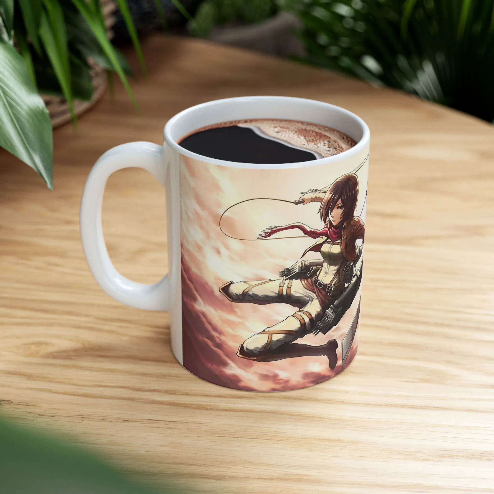 ماگ طرح انیمه اتک ان تایتان Attack on the Titan مدل NM2525 — تصویر 4