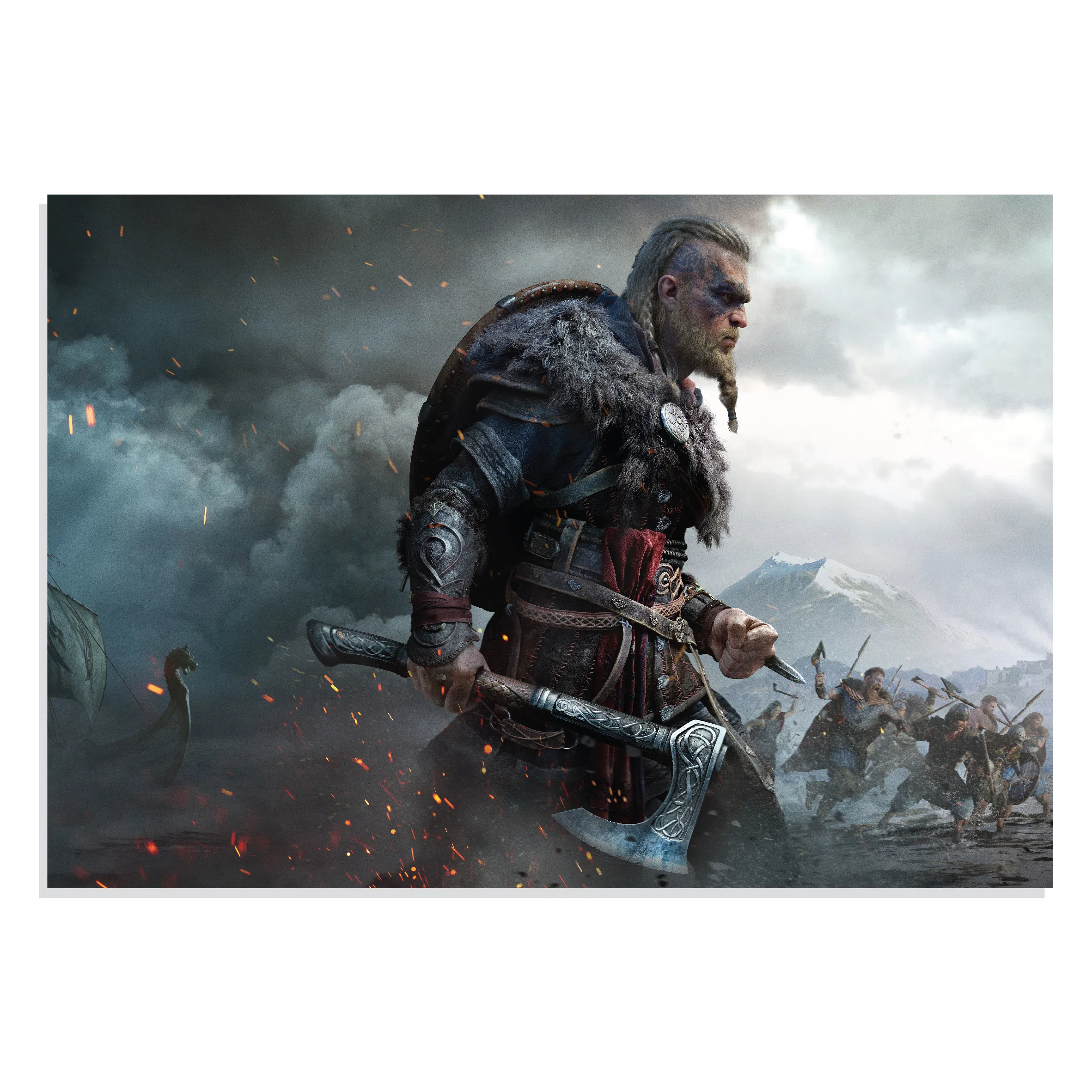 پوستر طرح Gaming بازی کیش قاتل والهالا مدل NV0999