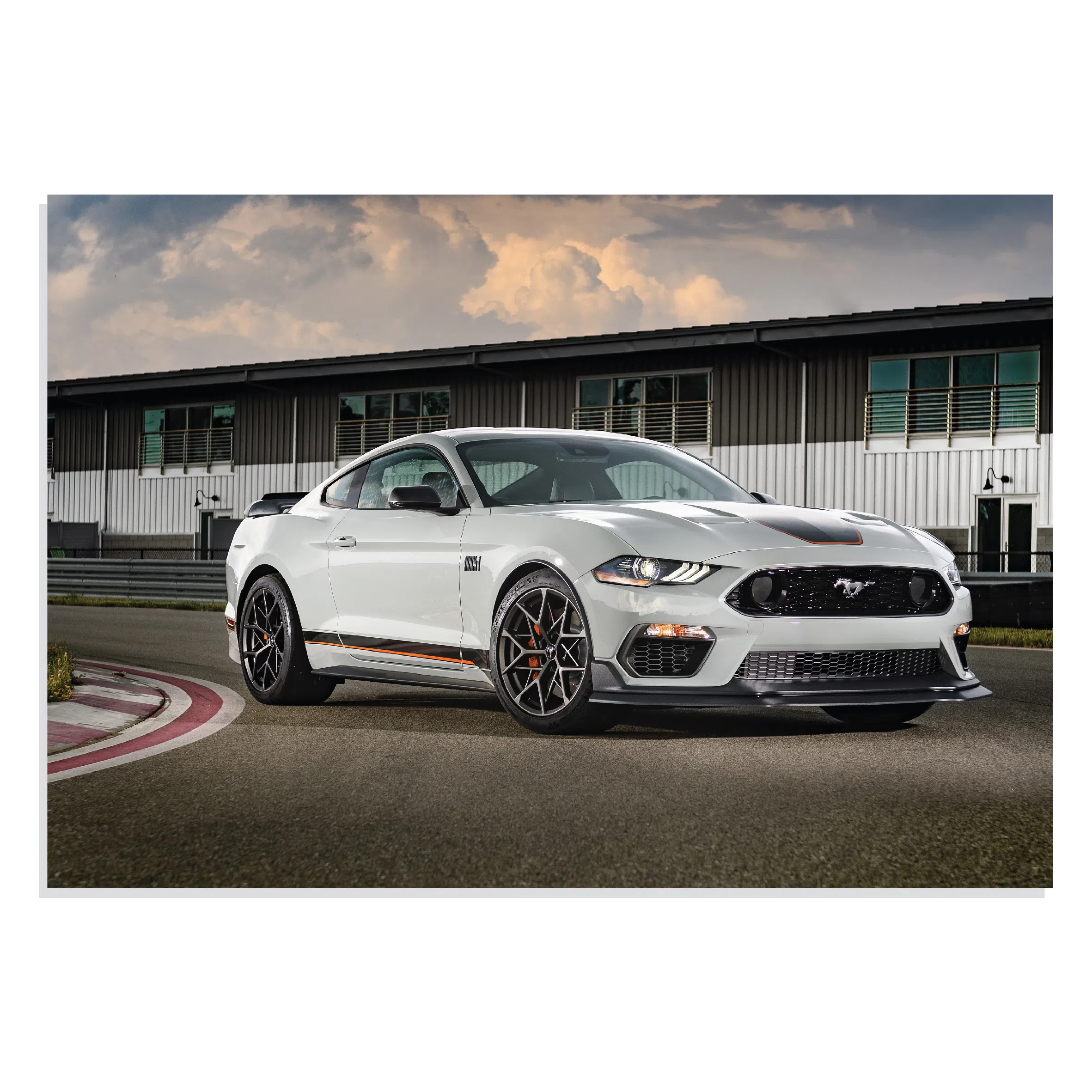 پوستر طرح ماشین فورد موستانگ Ford Mustang 2021 مدل NV0655