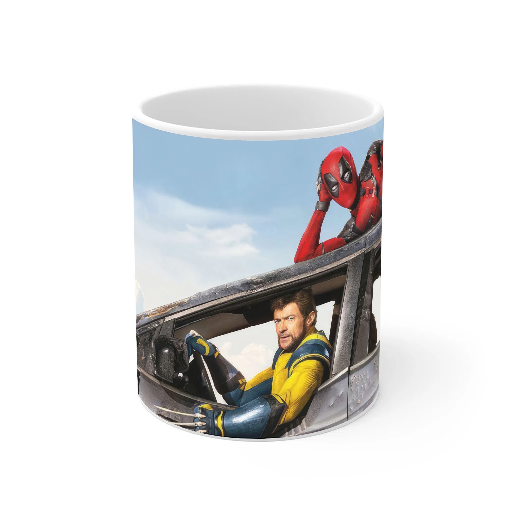 ماگ لیمینات طرح فیلم ددپول Deadpool کد NM11173