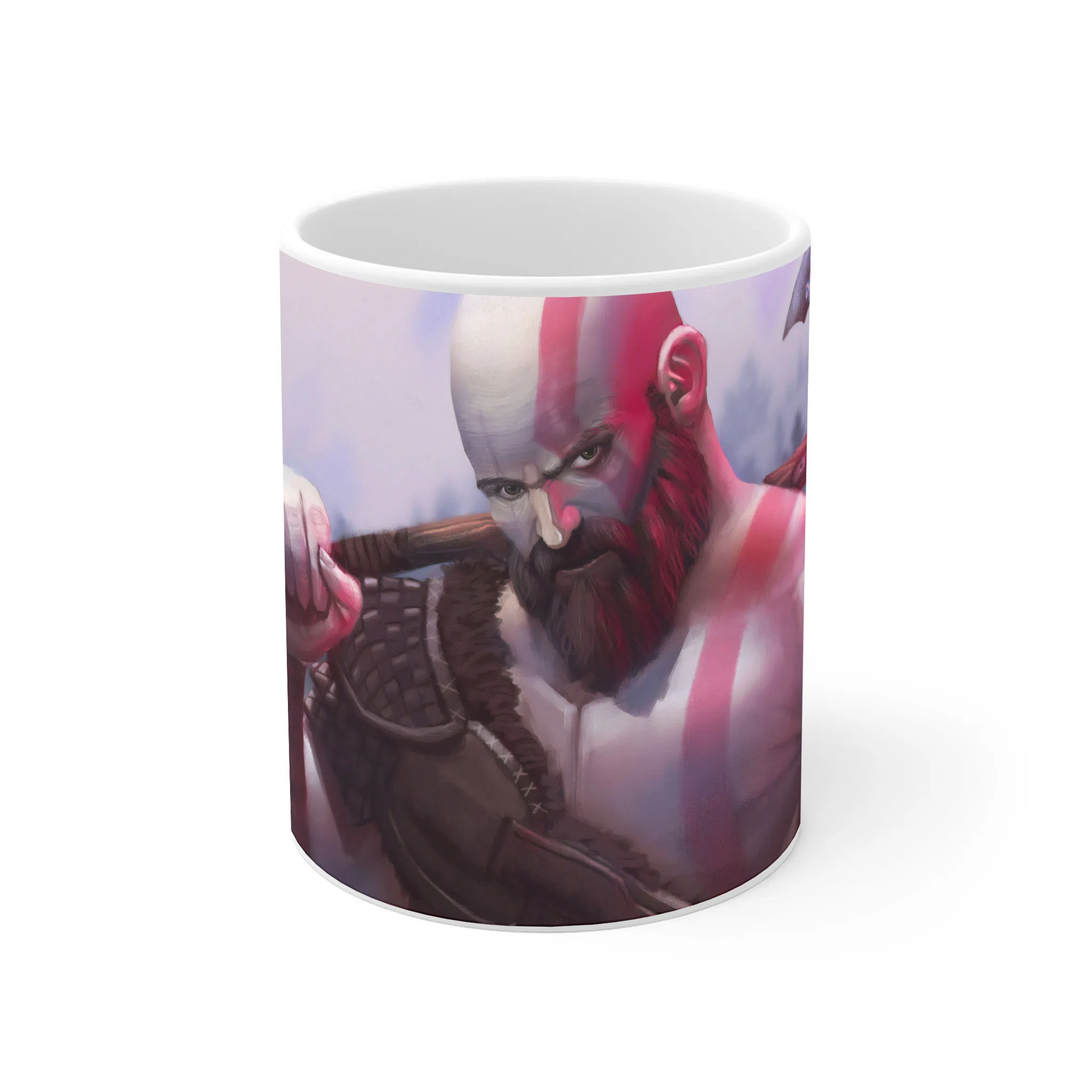ماگ لیمینات طرح بازی خدای جنگ گاد آف وار God of War Kratos Game کد NM7821