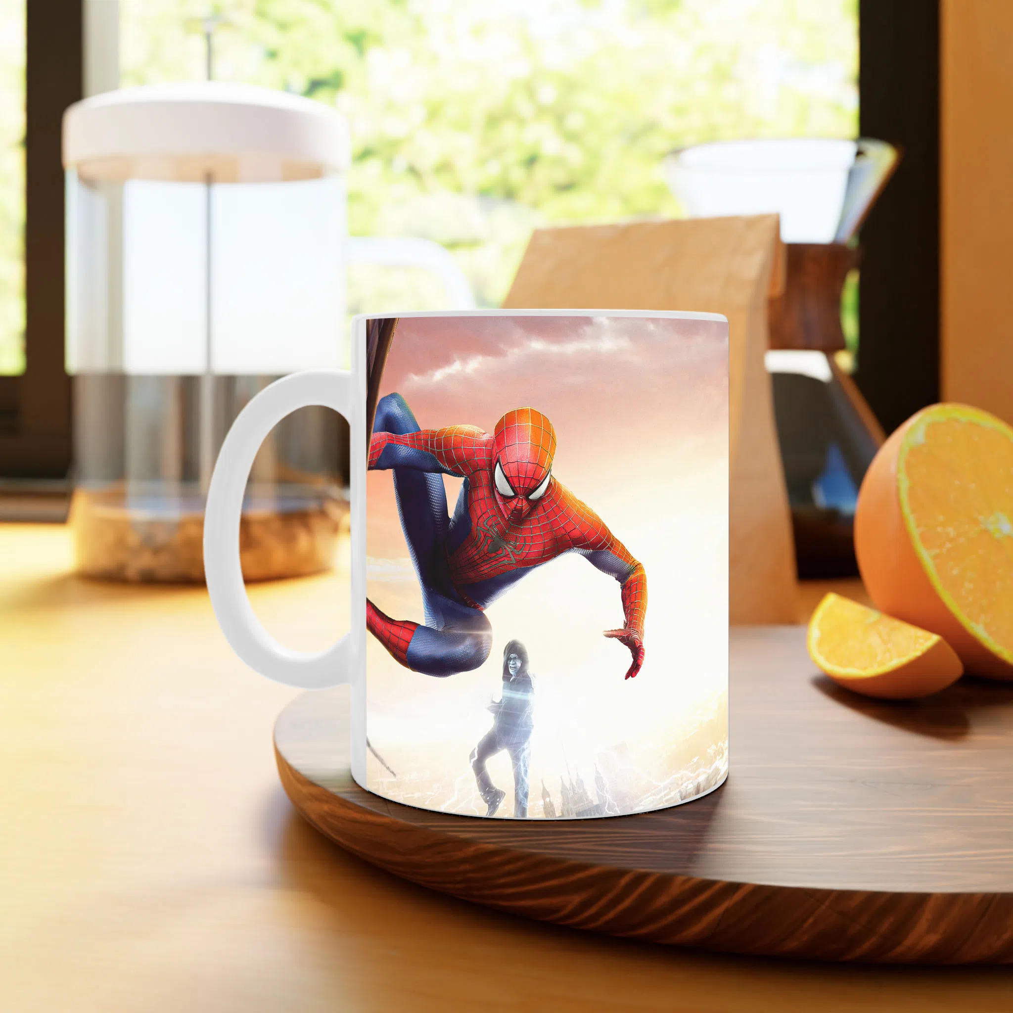 ماگ لیمینات طرح فیلم مرد عنکبوتی اسپایدرمن Spider Man کد NM12365 — تصویر 3