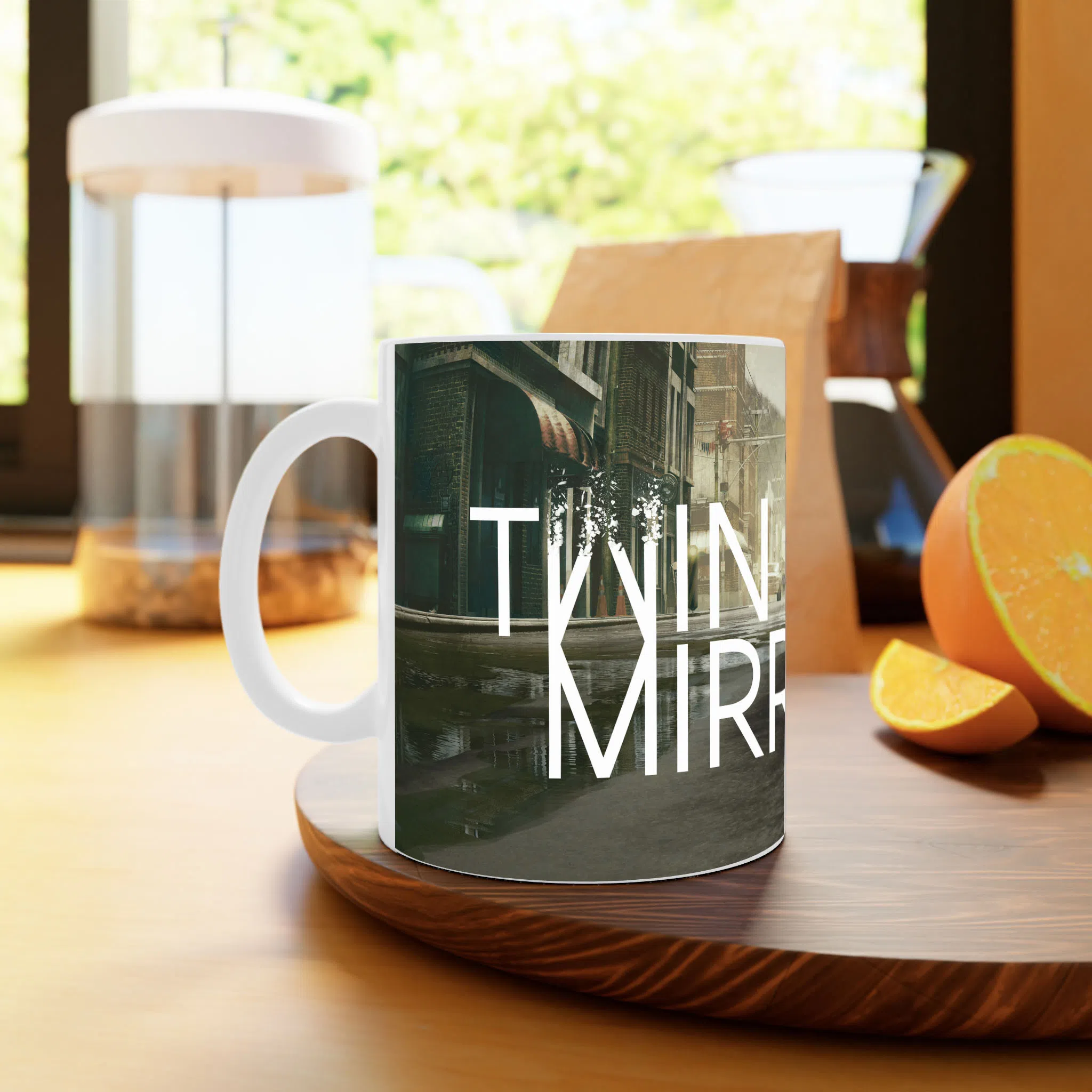 ماگ لیمینات طرح بازی Twin Mirror Game کد NM10262 — تصویر 2