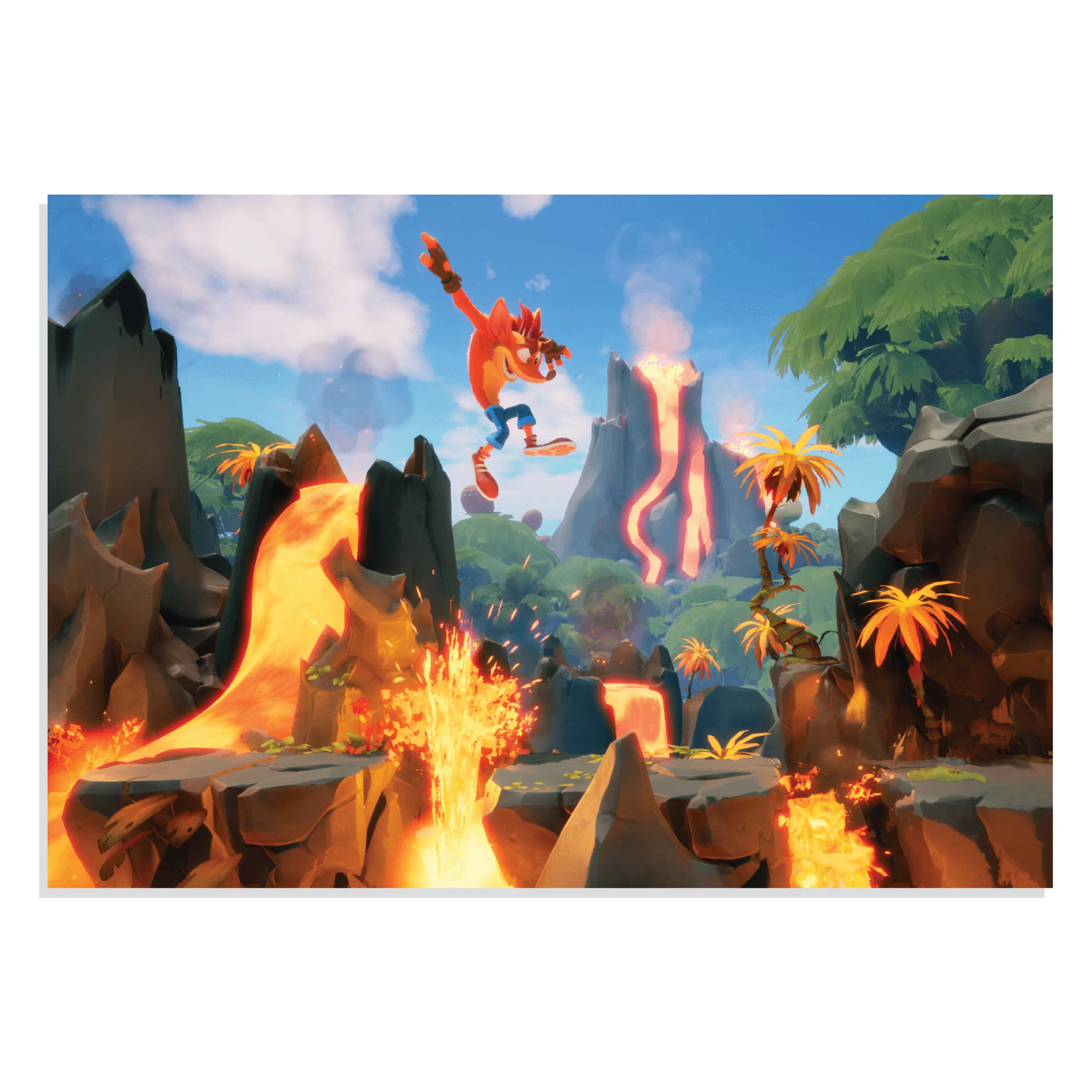 پوستر طرح Gaming بازی کراش باندیکوت مدل NV0949