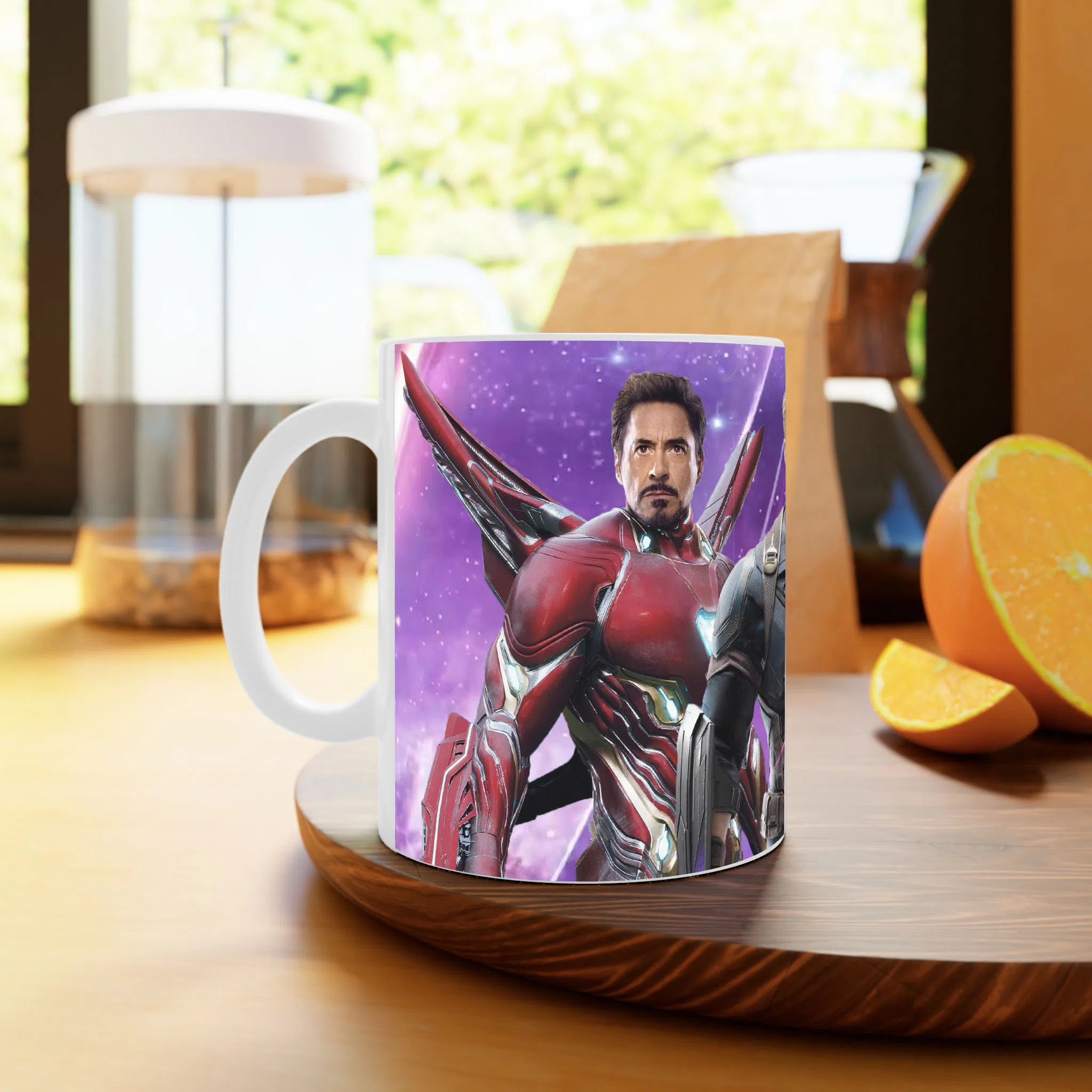 ماگ لیمینات طرح فیلم انتقام جویان Avengers کد NM10695 — تصویر 4
