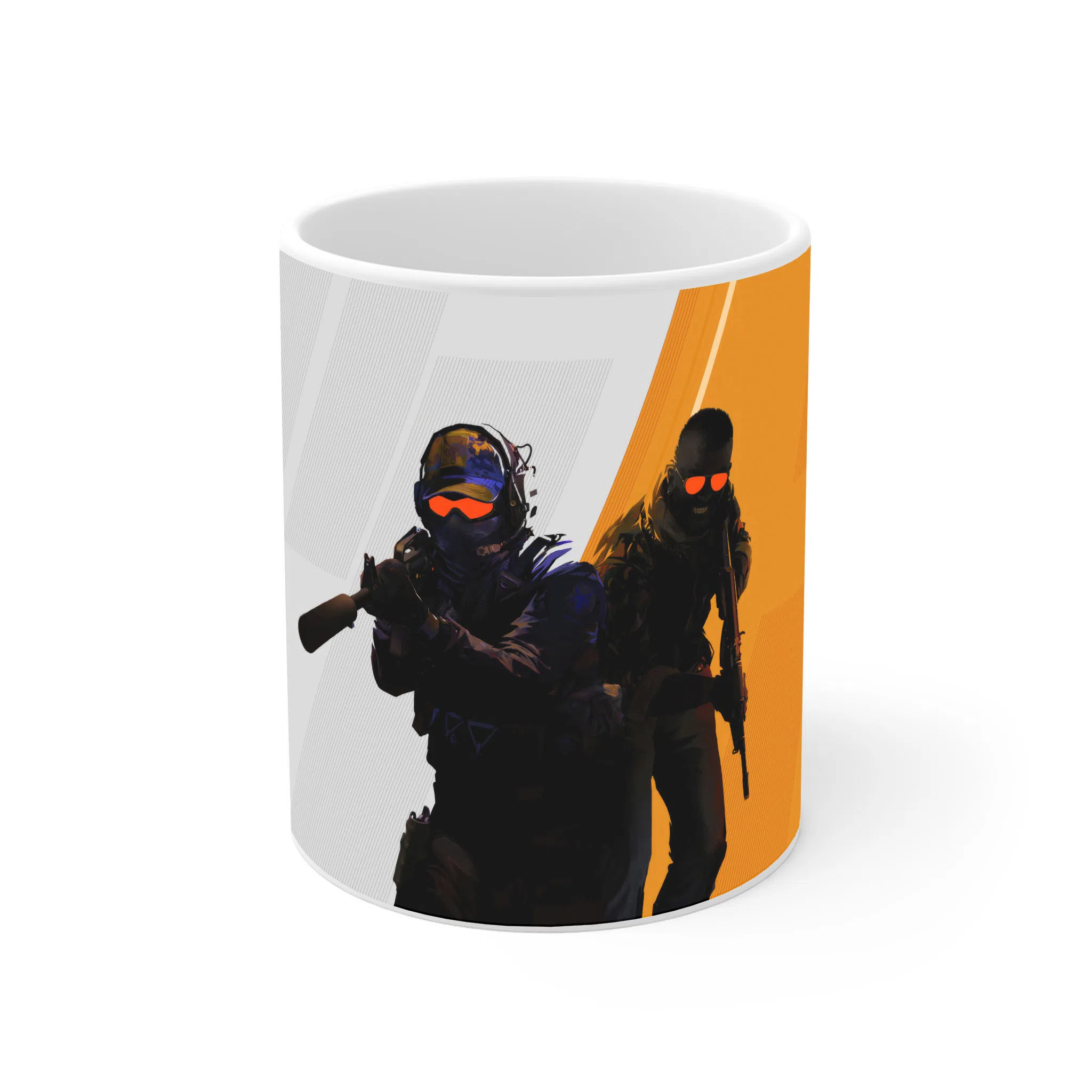 ماگ لیمینات طرح بازی کانتر Counter Strike Game کد NM6494 — تصویر 2