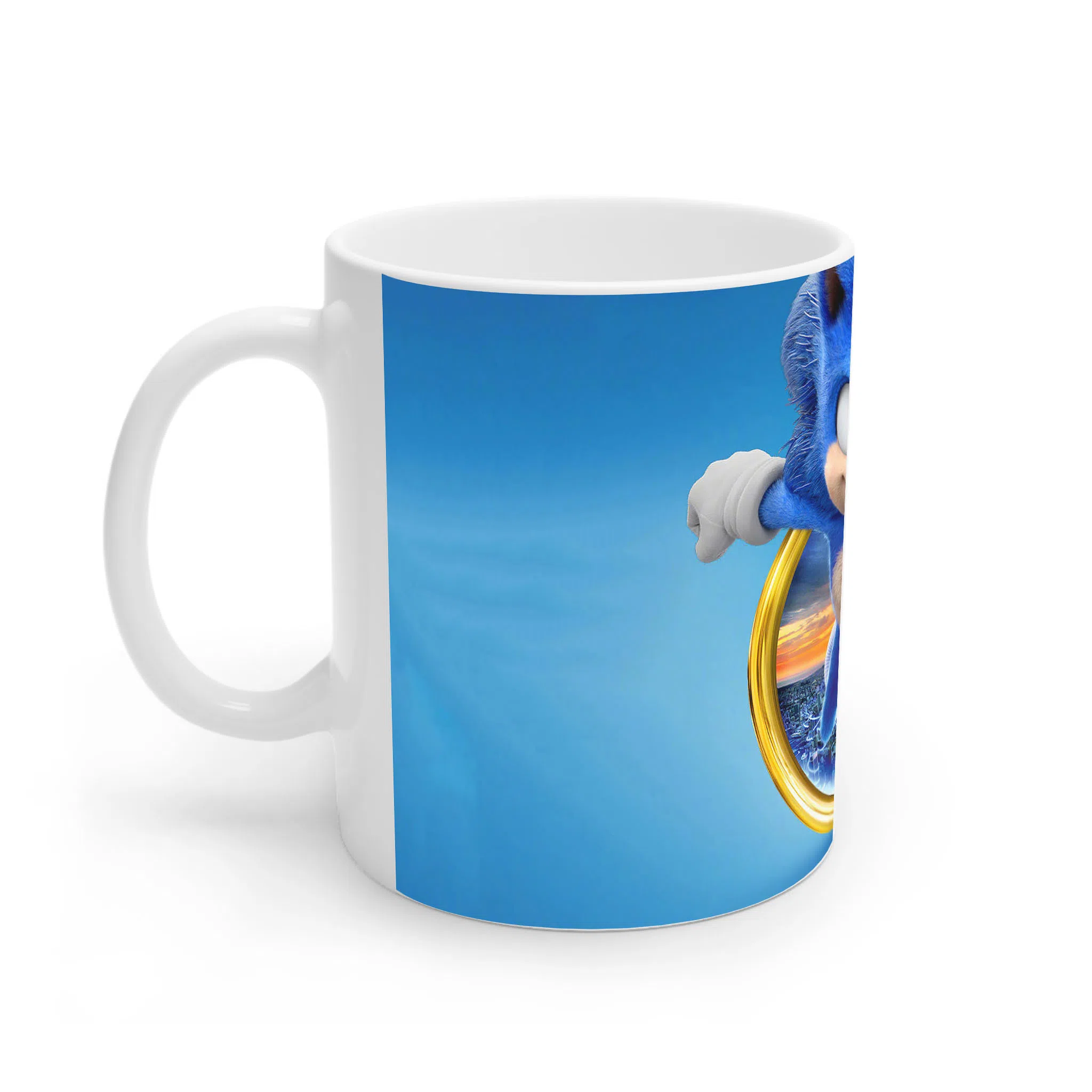 ماگ لیمینات طرح فیلم سونیک خارپشت Sonic the Hedgehog کد NM12328 — تصویر 2