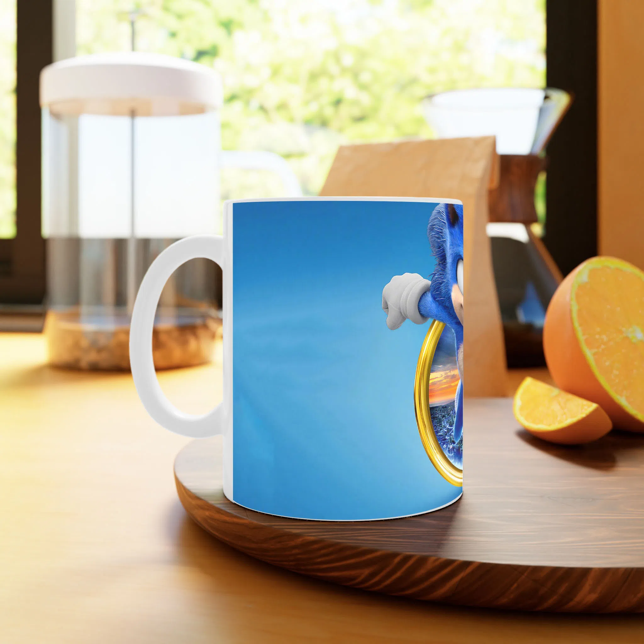 ماگ لیمینات طرح فیلم سونیک خارپشت Sonic the Hedgehog کد NM12328 — تصویر 3