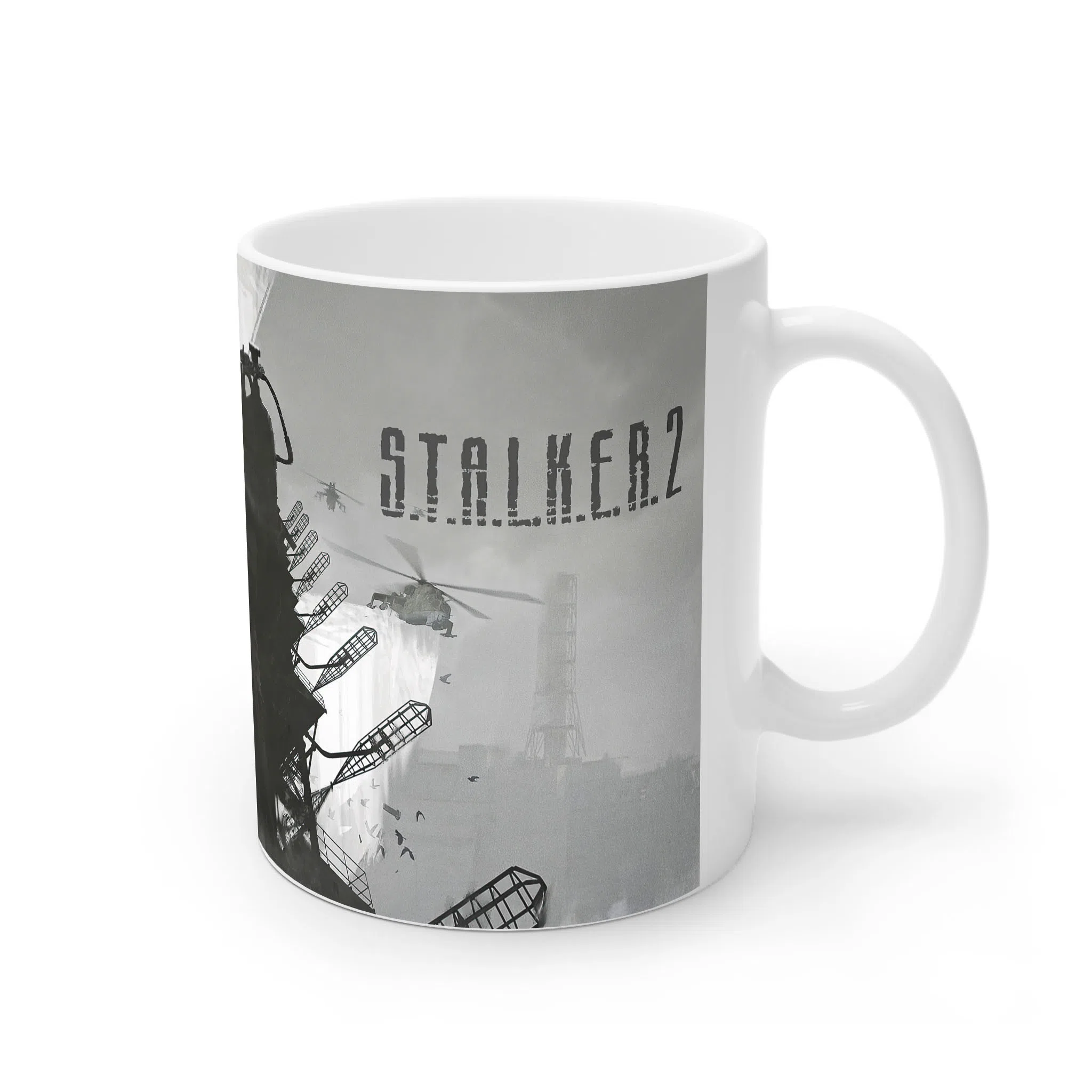 ماگ لیمینات طرح بازی Stalker کد NM9770 — تصویر 3