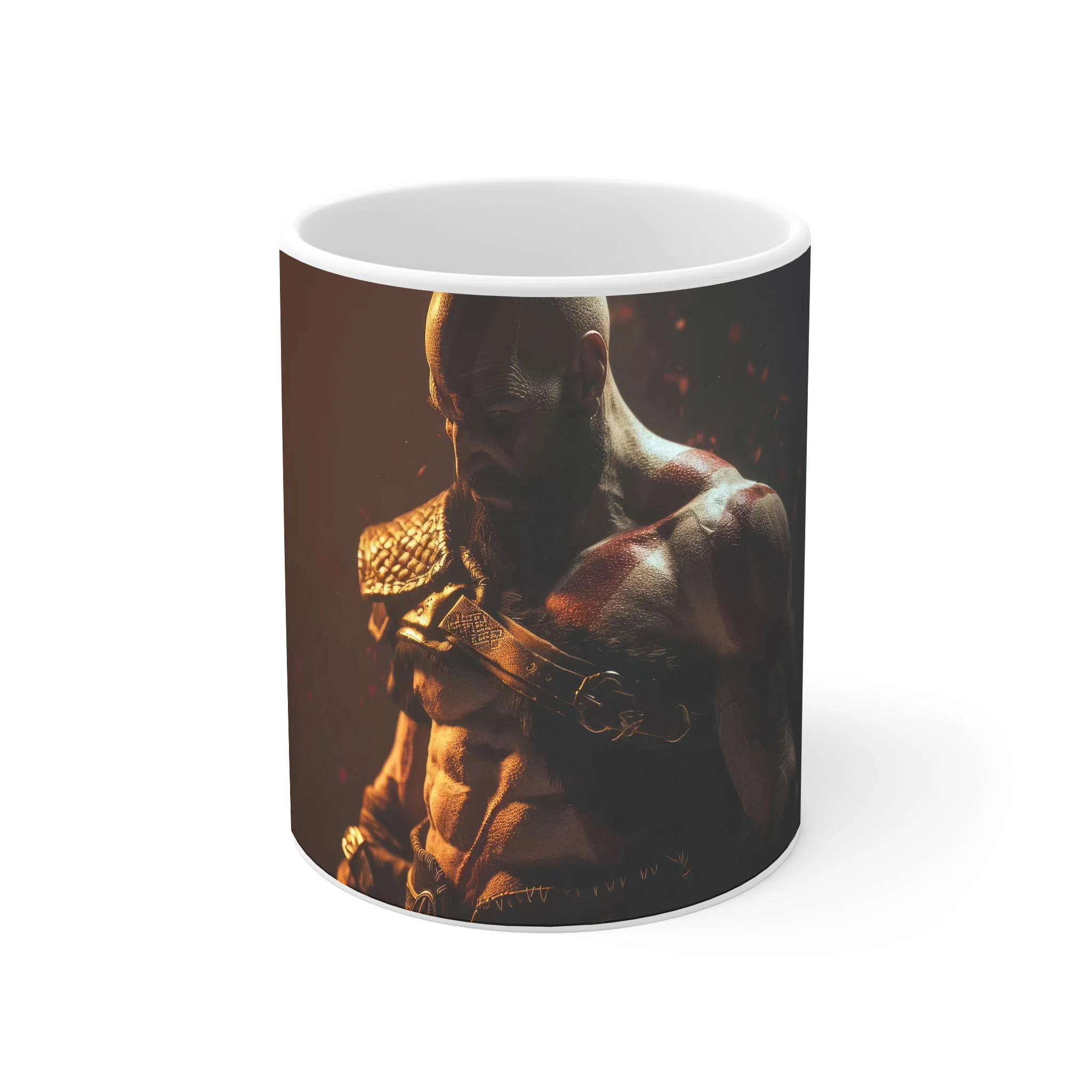 ماگ لیمینات طرح بازی خدای جنگ گاد آف وار God of War Kratos Game کد NM7837