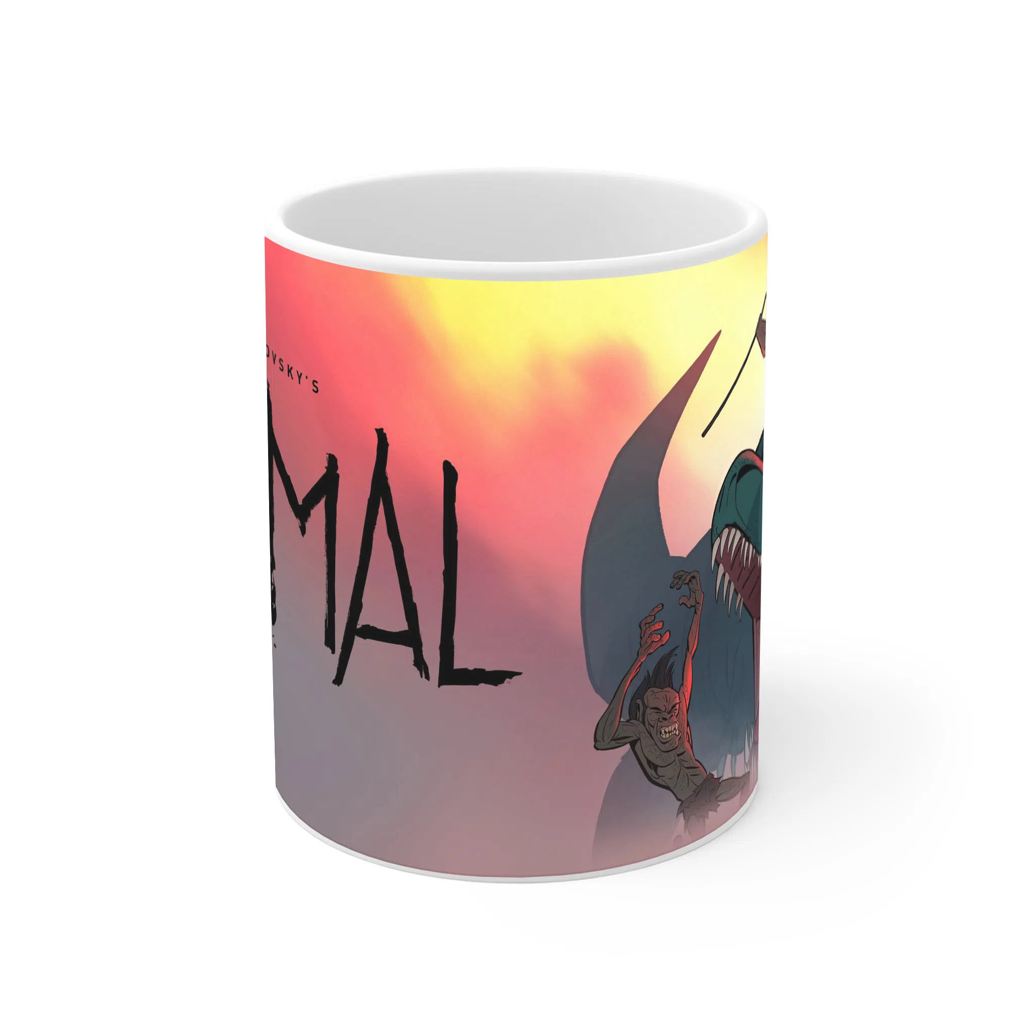 ماگ لیمینات طرح سریال Primal کد NM4834 — تصویر 2