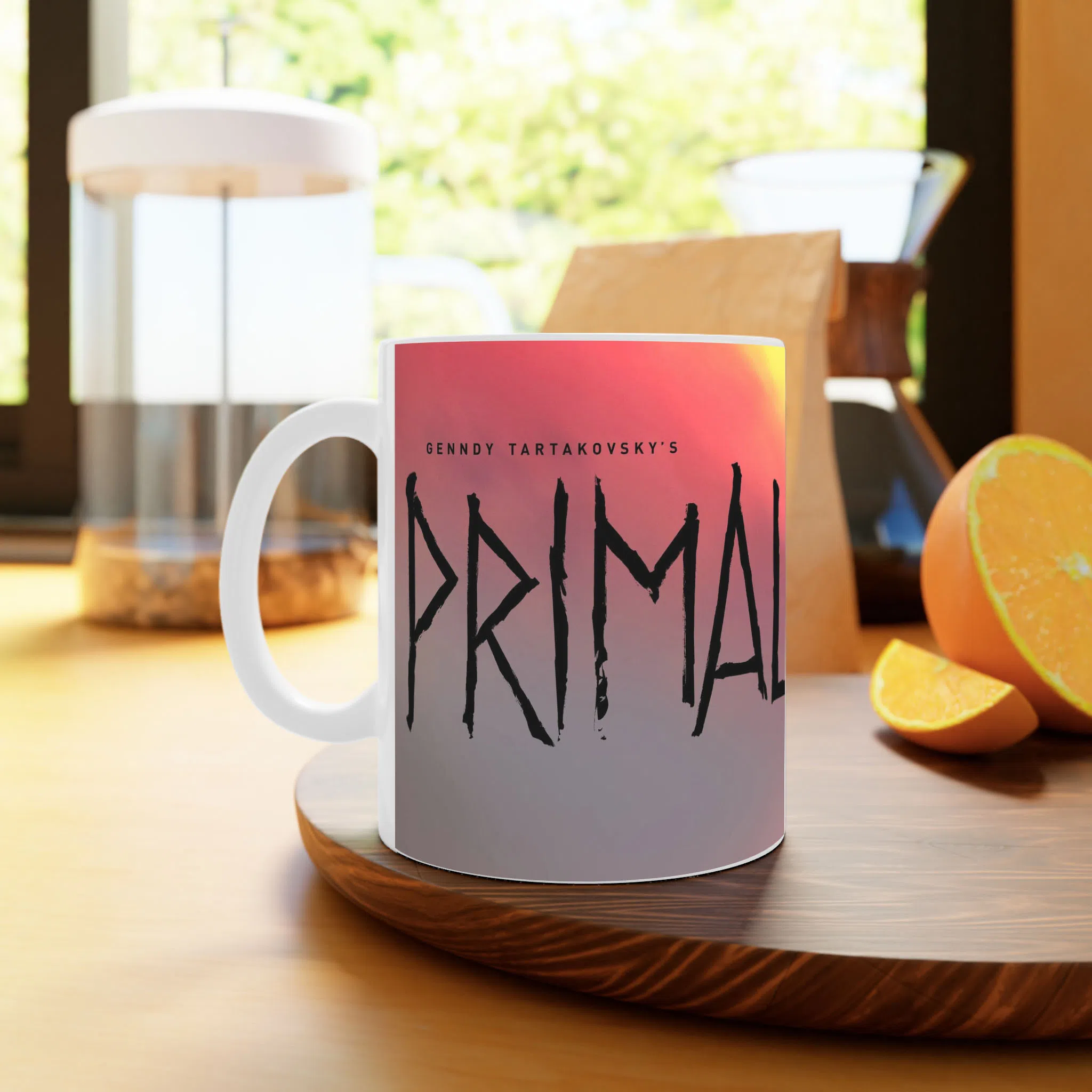 ماگ لیمینات طرح سریال Primal کد NM4834 — تصویر 4