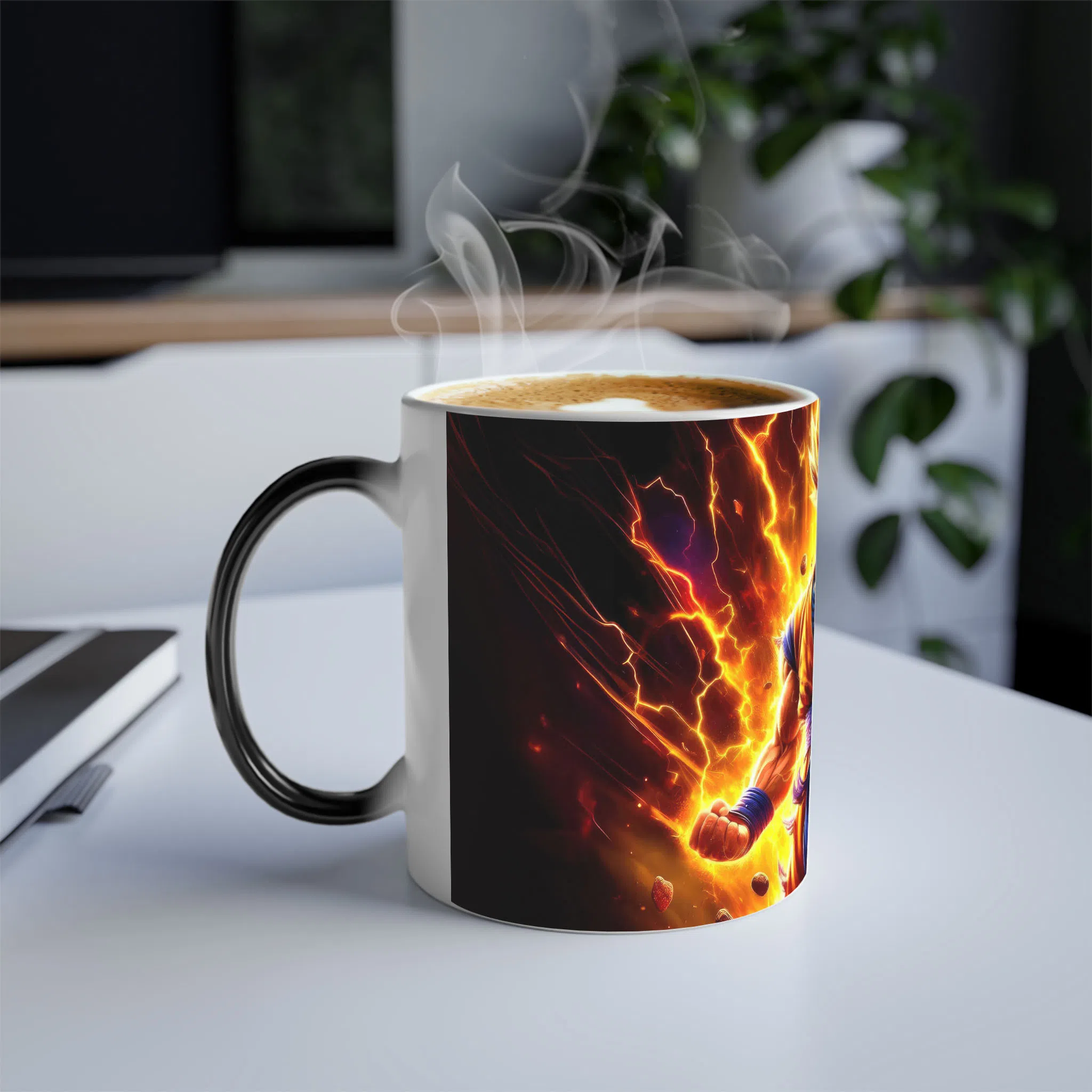 ماگ حرارتی لیمینات طرح انیمه دراگون بال - Dragon Ball کد NM0748 — تصویر 3