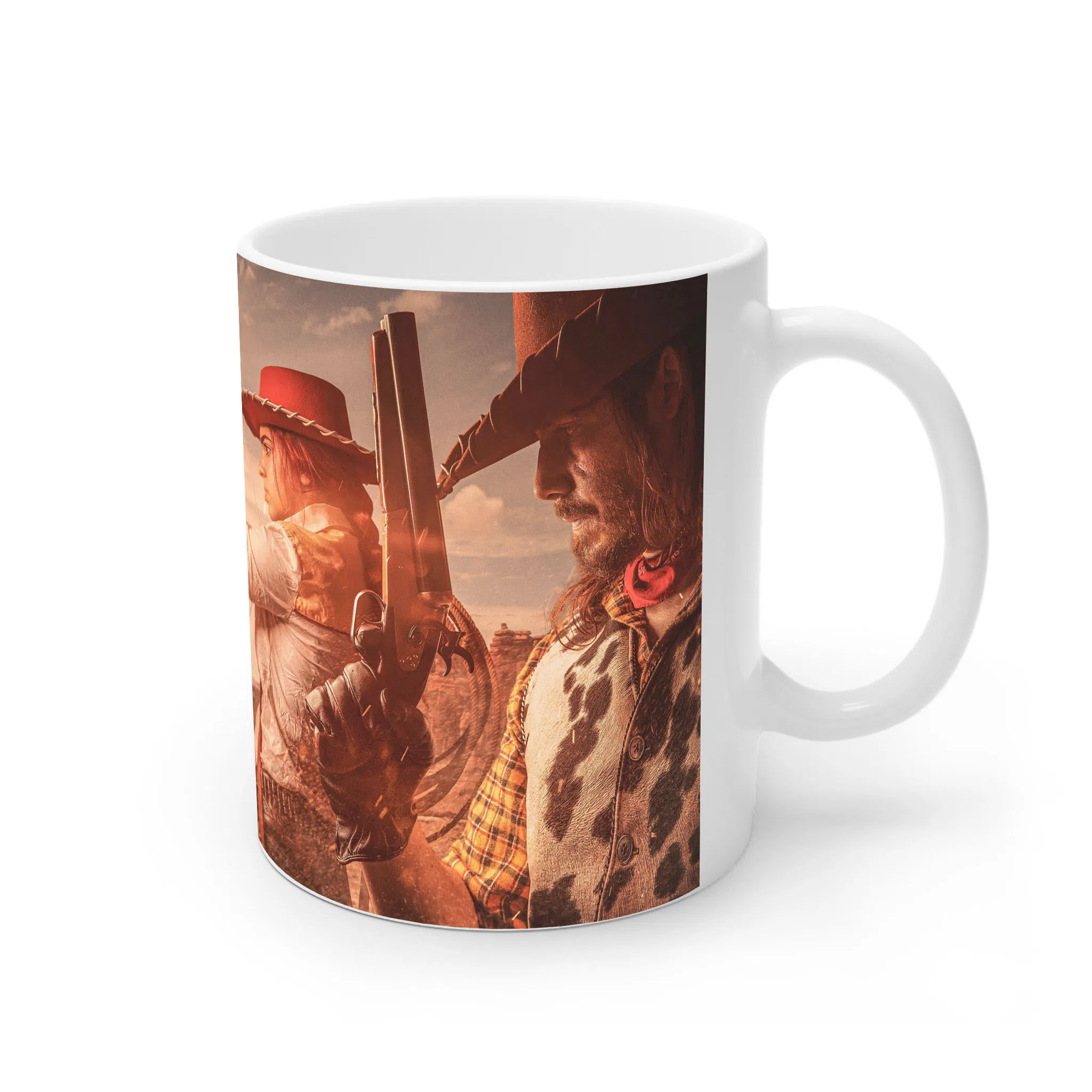 ماگ لیمینات طرح بازی Red Dead Redemption Game کد NM9293