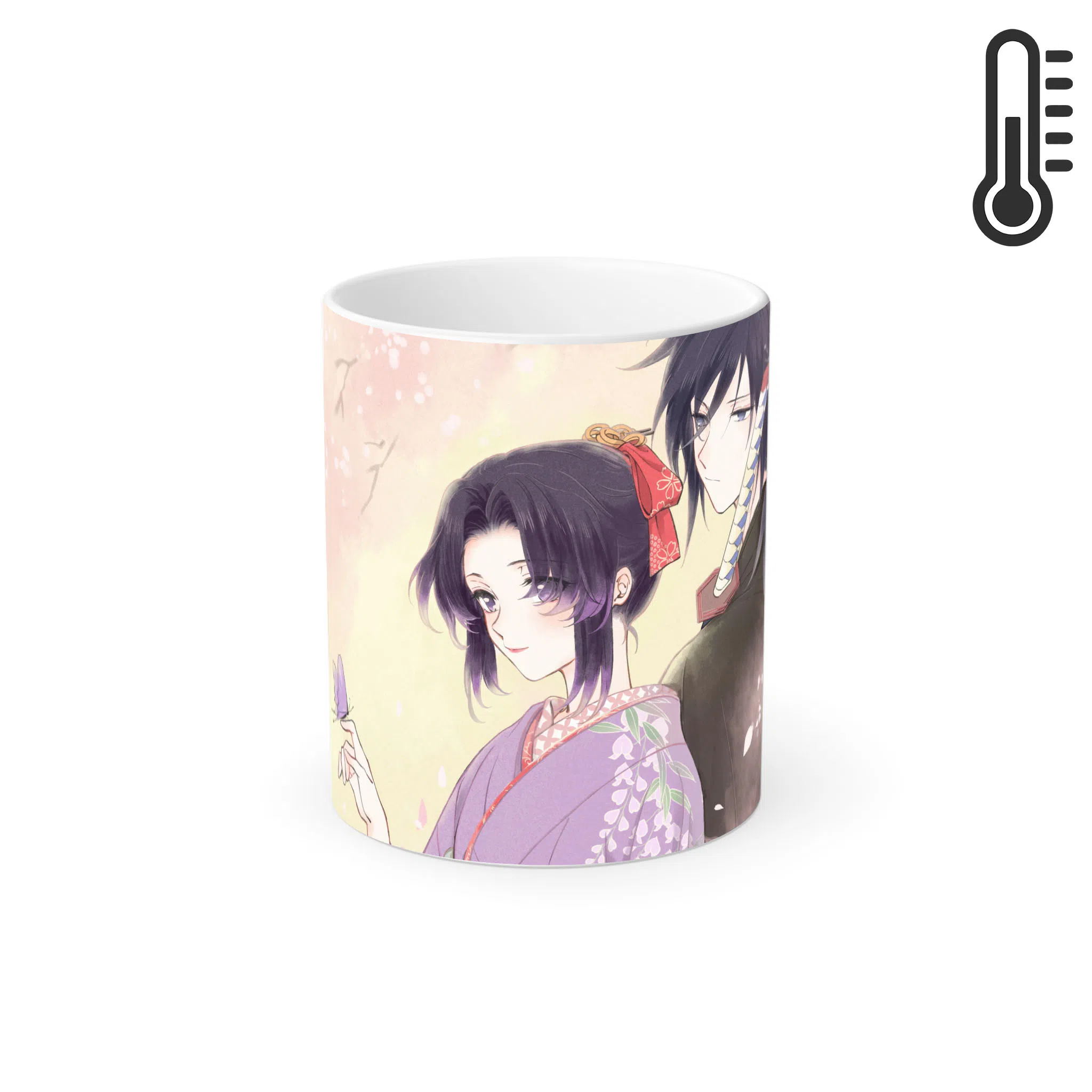 ماگ حرارتی لیمینات طرح انیمه شیطان کش - Kimetsu no Yaiba - Demon Slayer کد NM0623