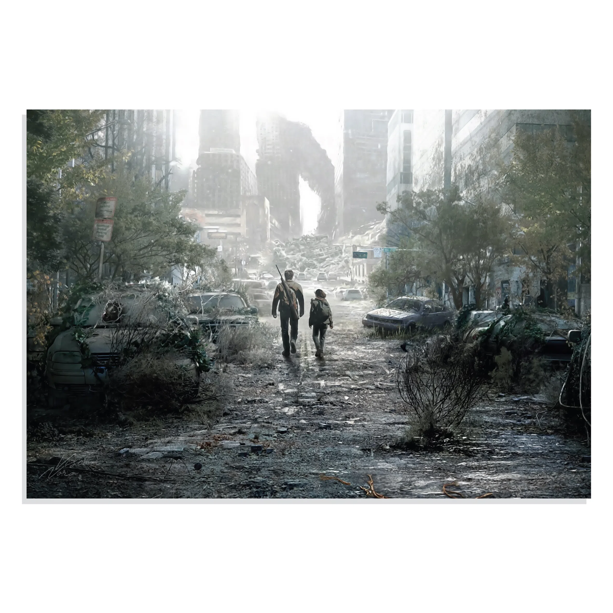 پوستر  طرح سریال The Last of Us مدل NV0456