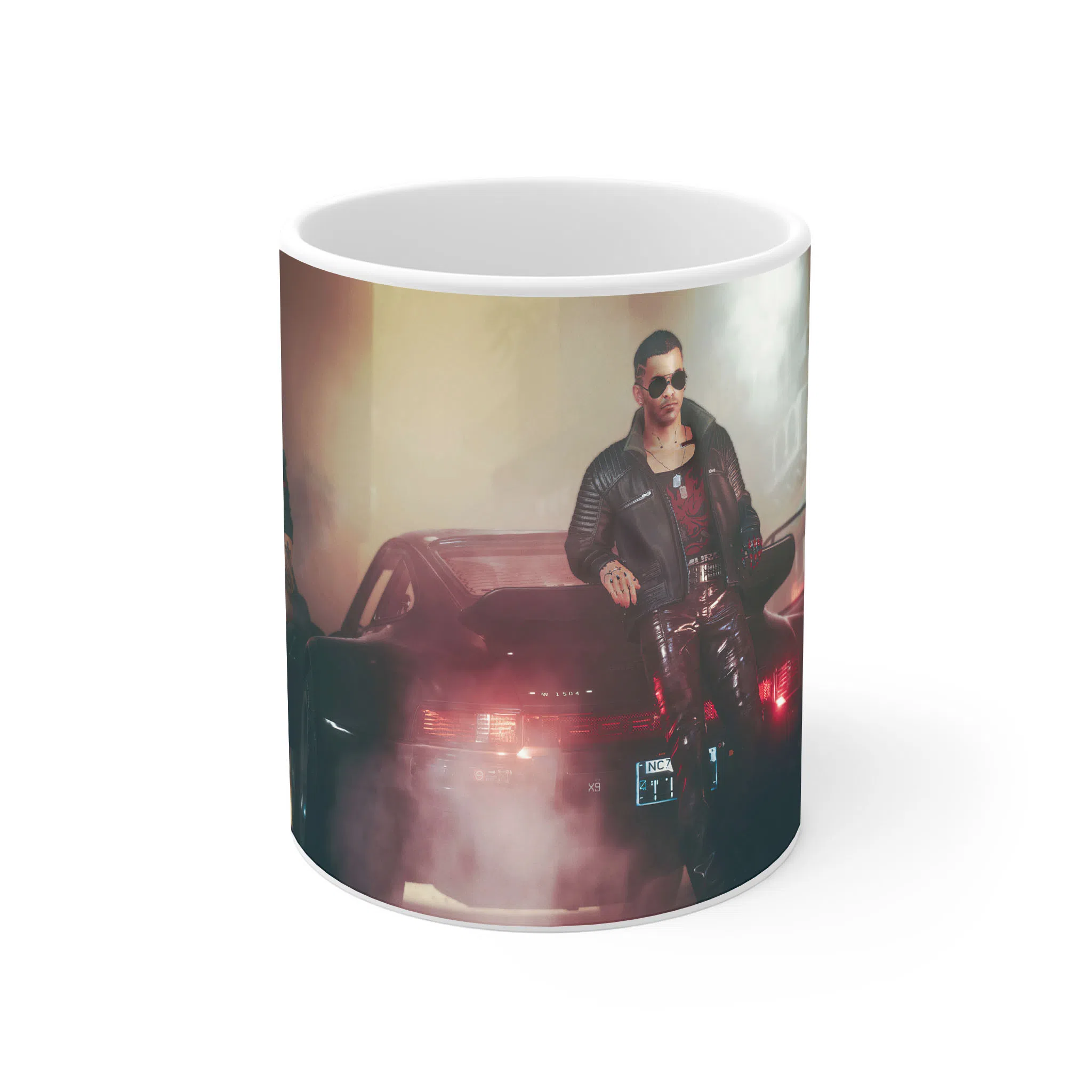 ماگ لیمینات طرح بازی سایبرپانک Cyberpunk 2077 Game کد NM6661