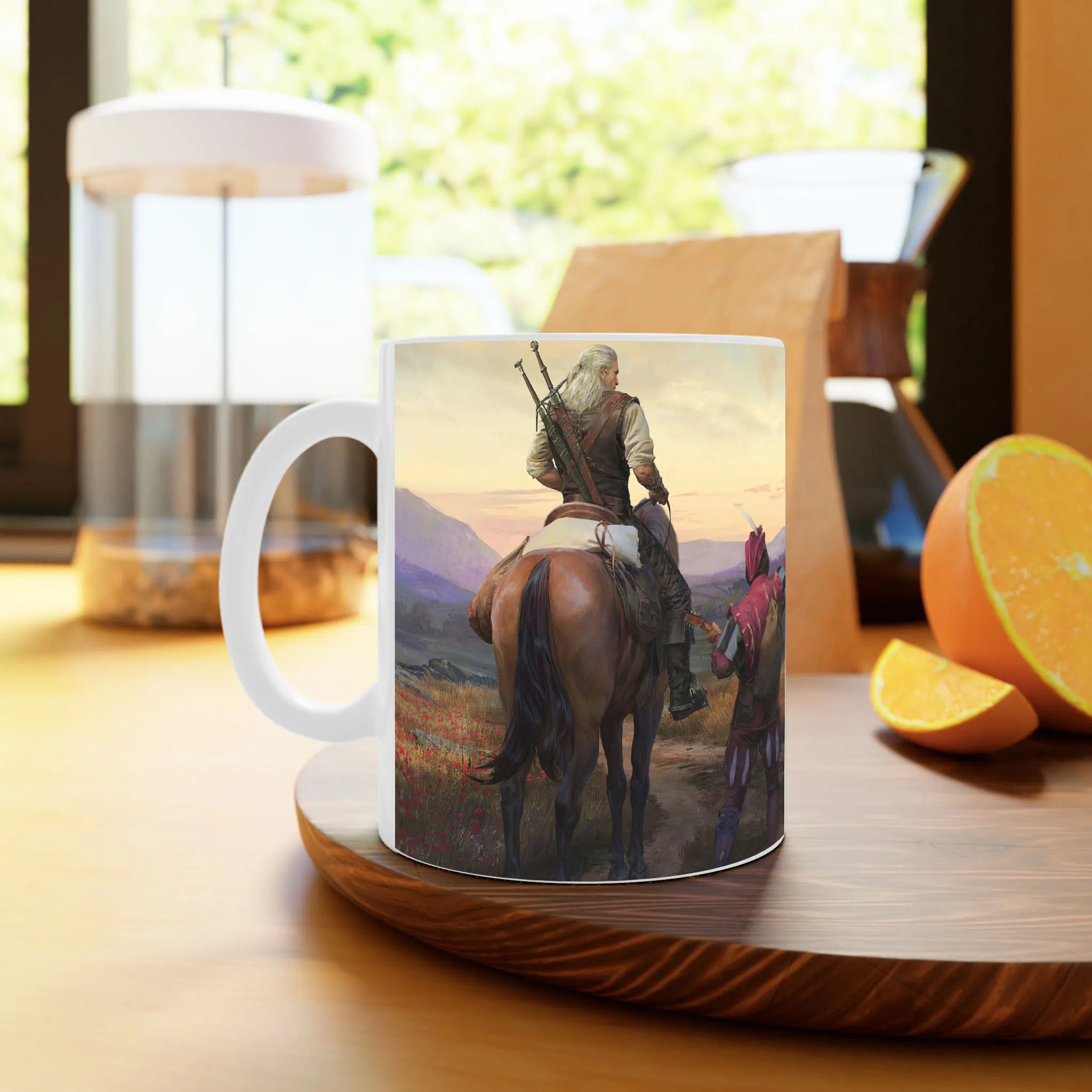 ماگ لیمینات طرح بازی ویچر The Witcher Game کد NM10092 — تصویر 2